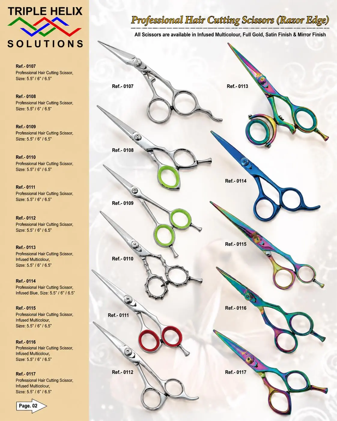 Professional Hair Cutting Scissors