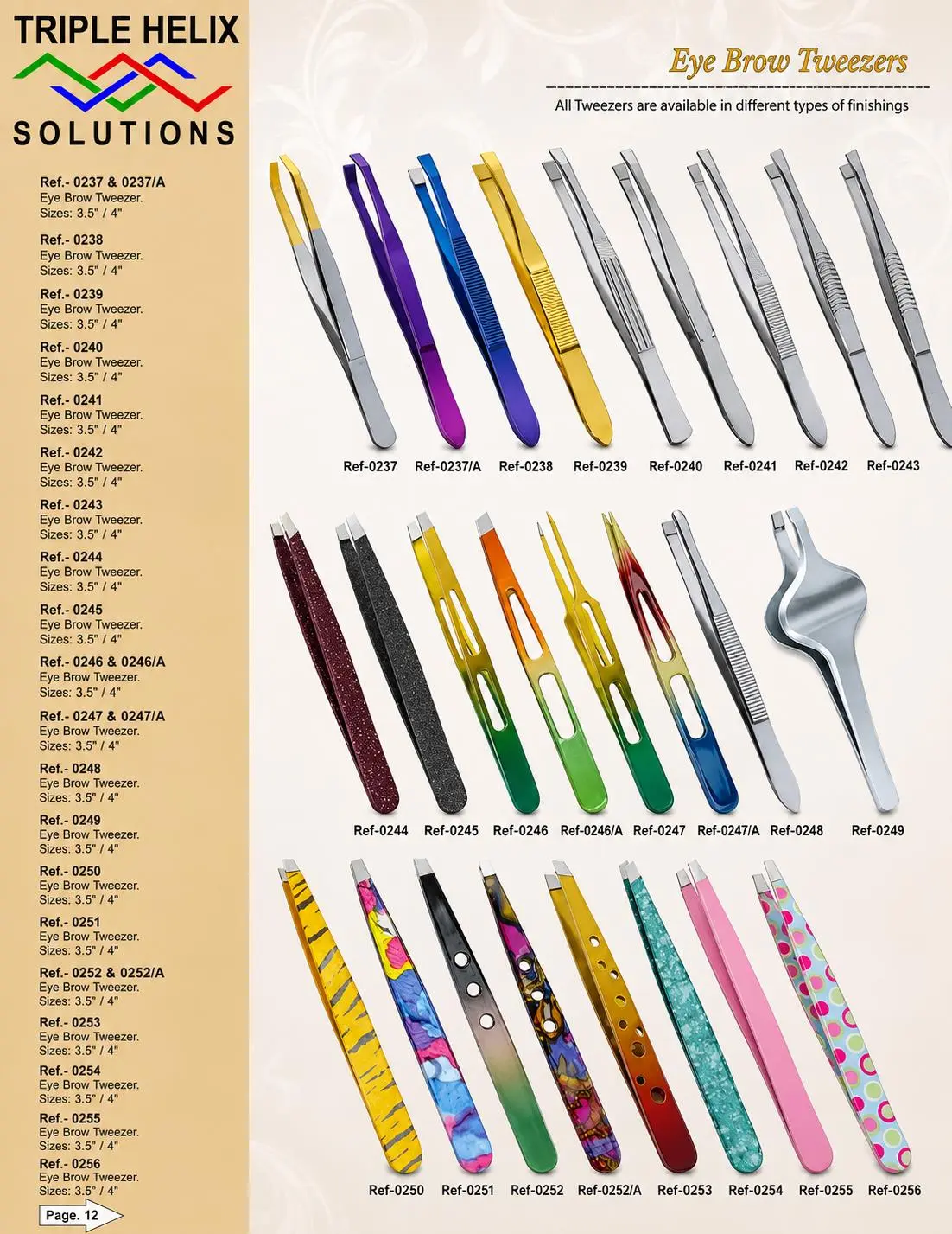 Eye Brow Tweezers
