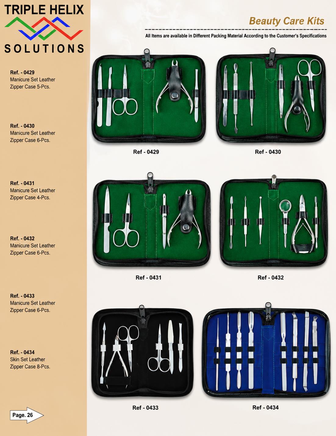 Beauty Care Kits — beauty catalogue page 26
