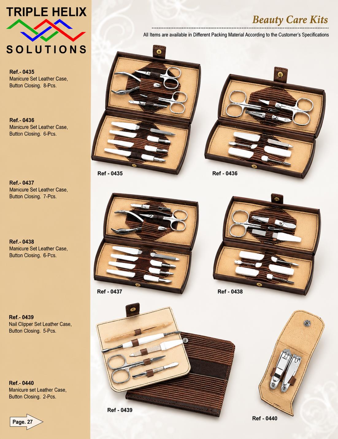 Beauty Care Kits — beauty catalogue page 27