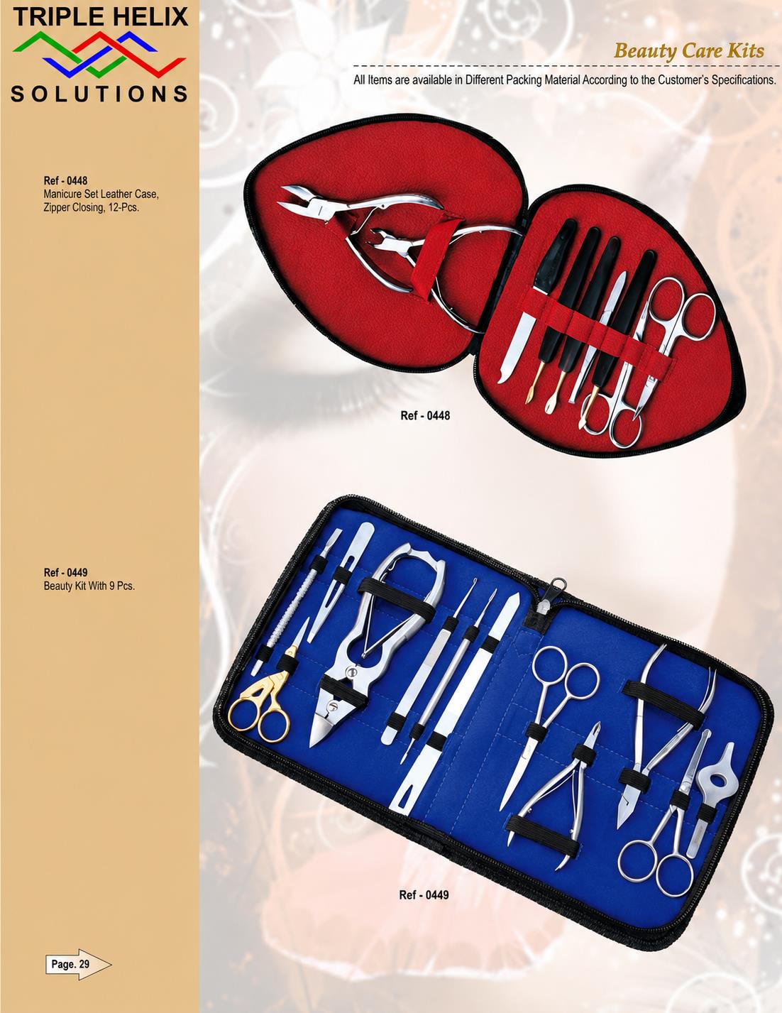 Beauty Care Kits — beauty catalogue page 29