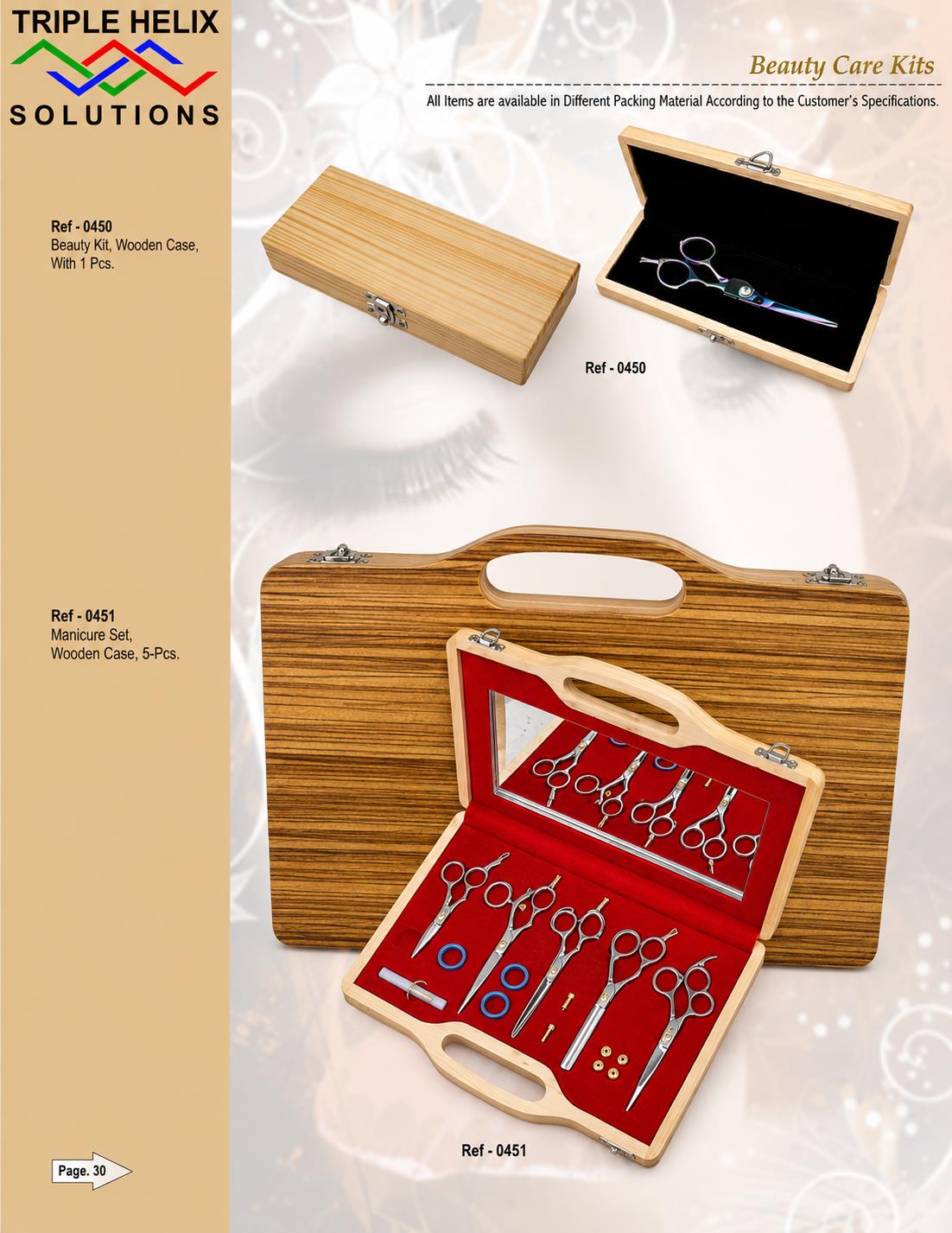 Beauty Care Kits — beauty catalogue page 30