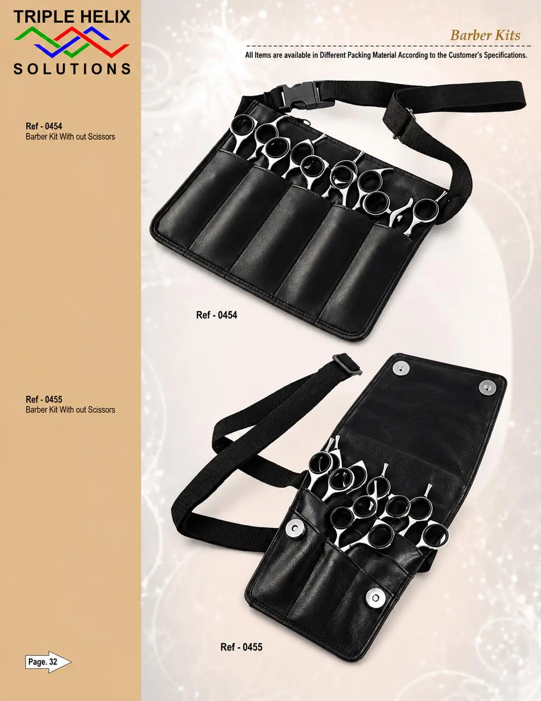 Barber Kits — catalogue page 32