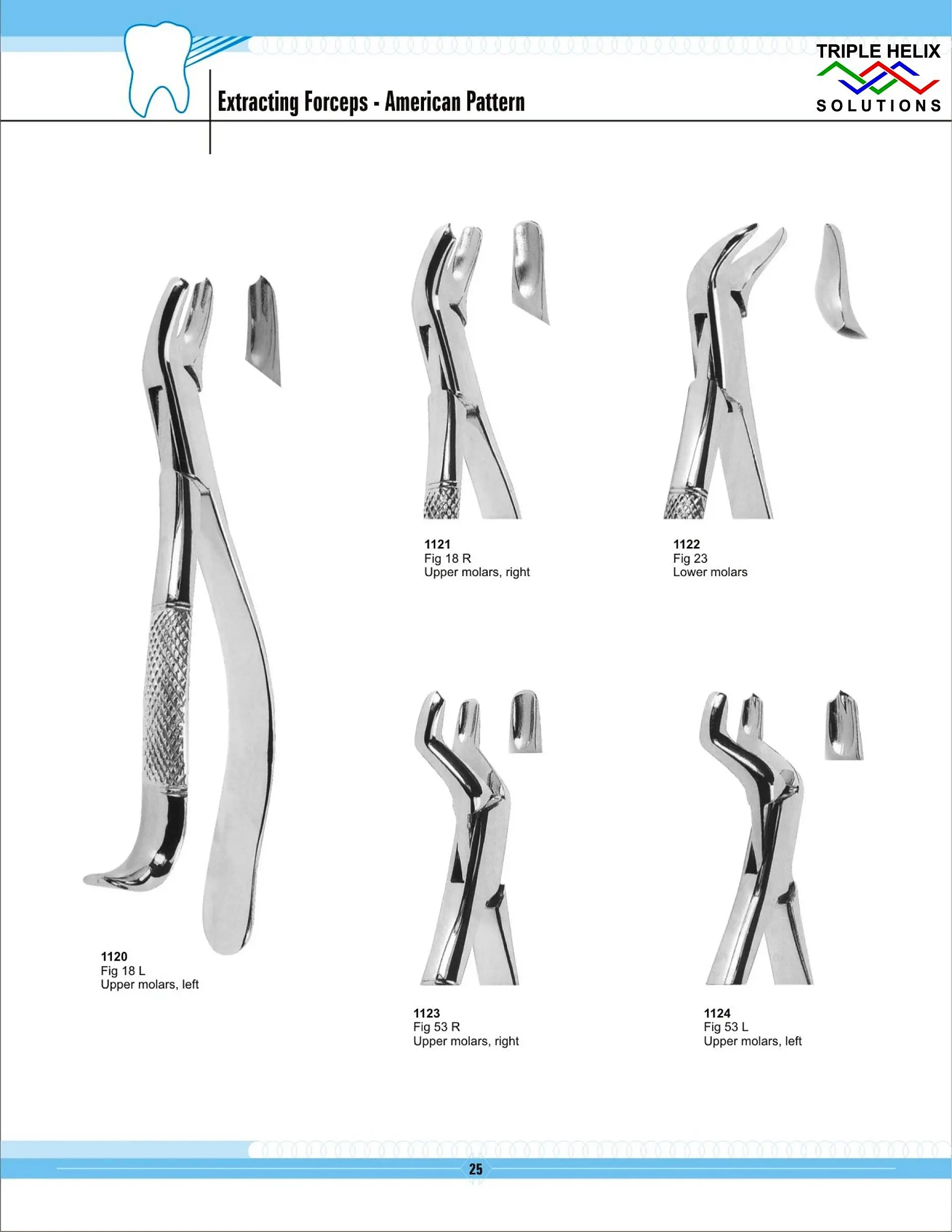 Extraction Forceps — American Pattern — page 25