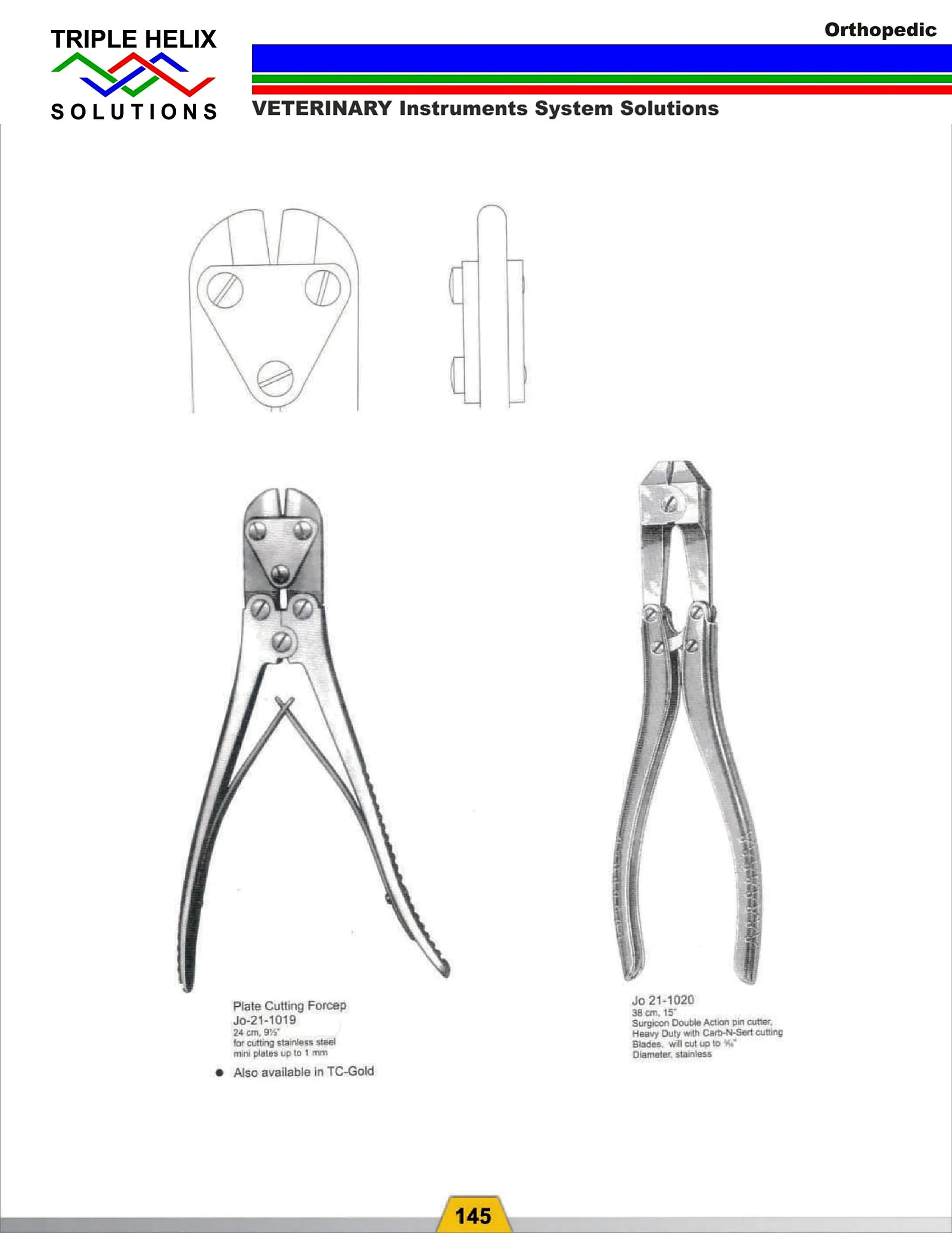 Plate-Cutting Forceps