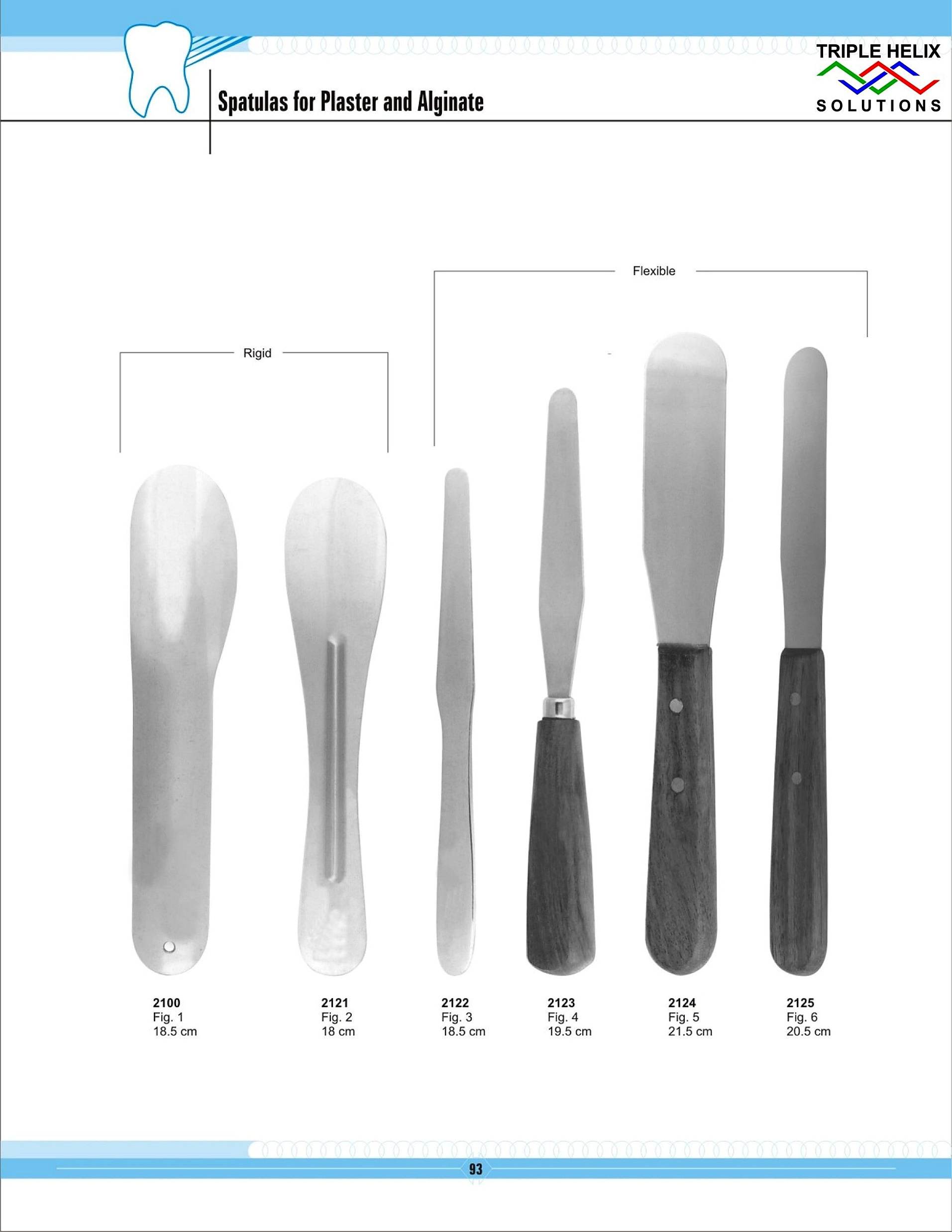 spats for Plaster nd Alginate — page 93