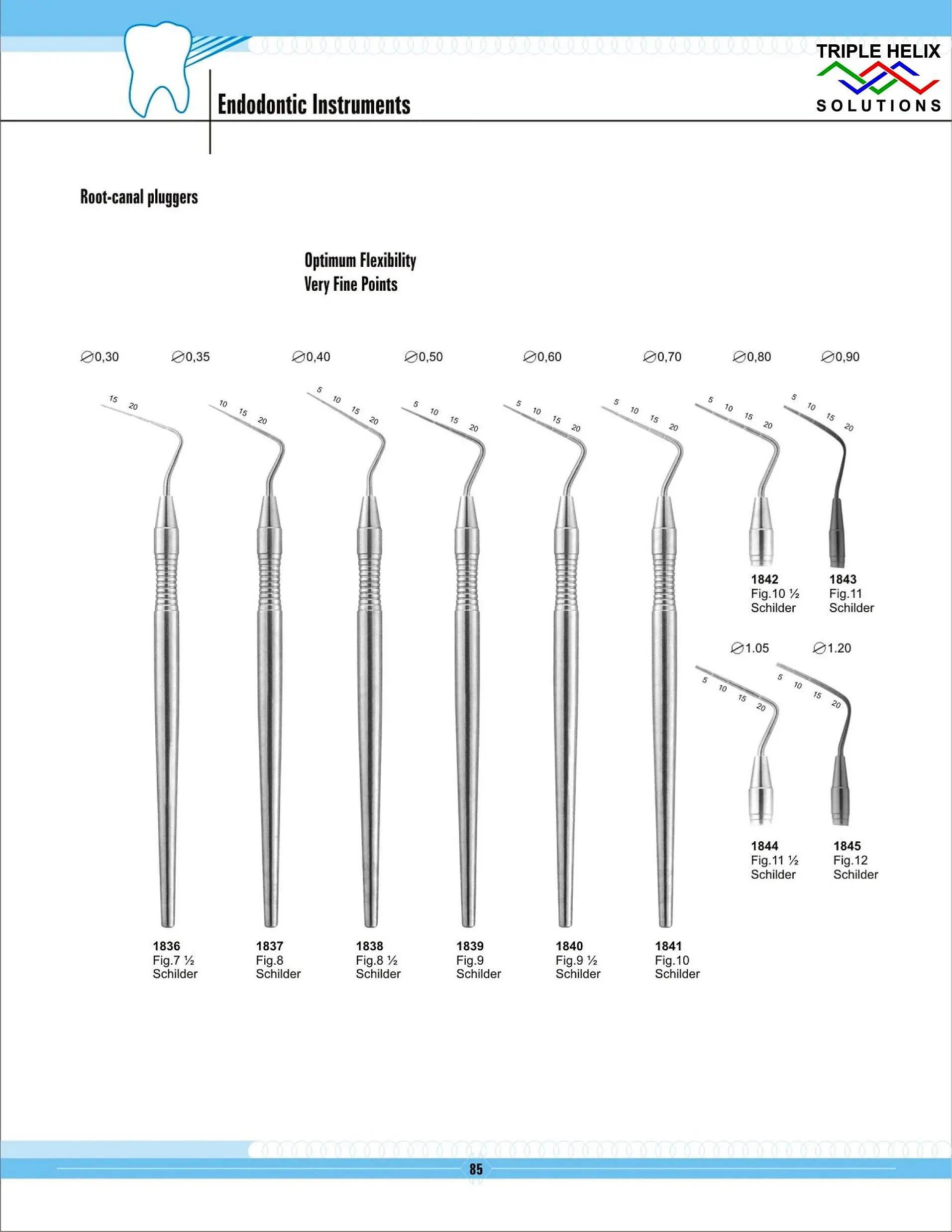 Schilder Root Canal Pluggers — page 85