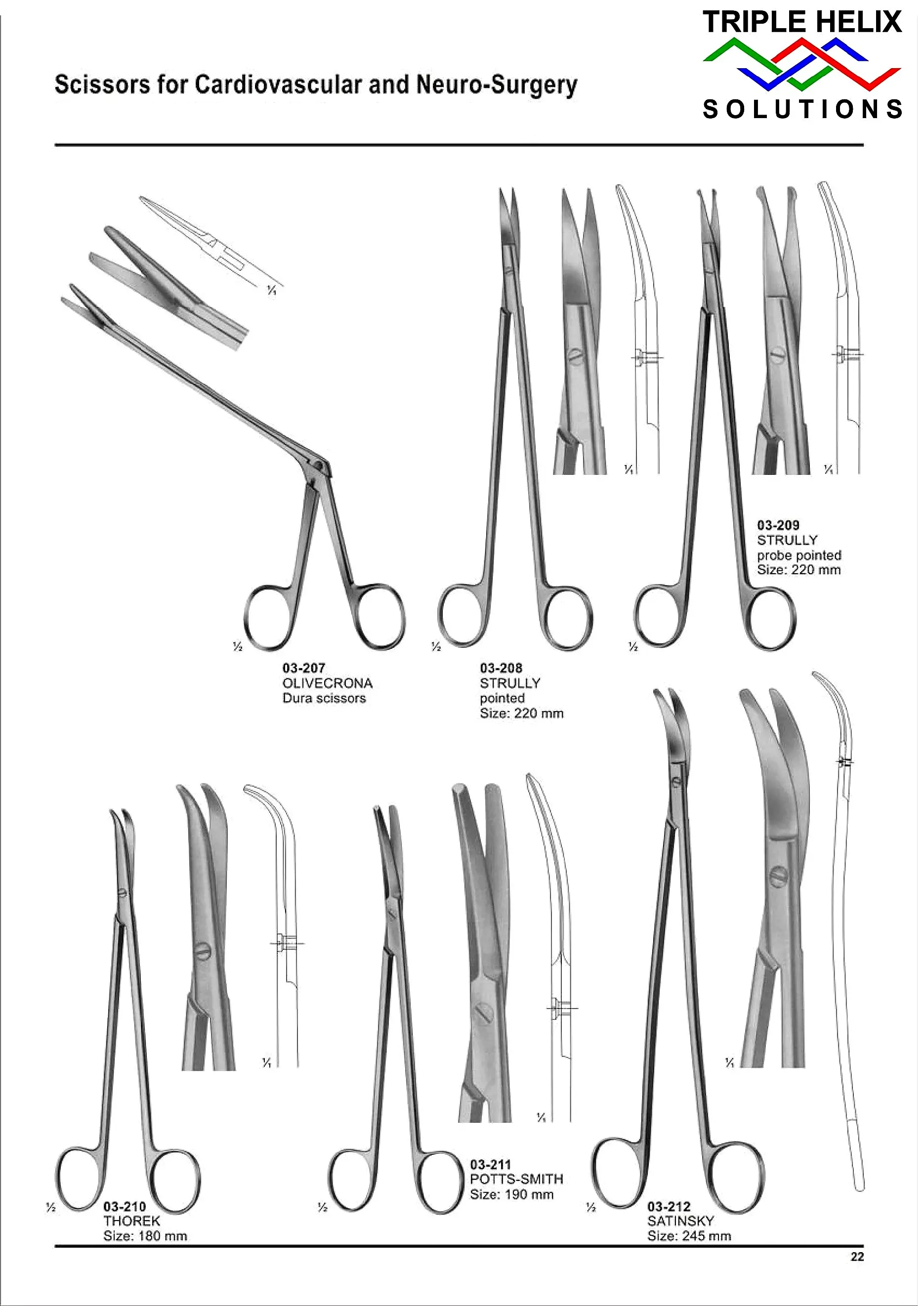Scissors for Cardiovascular and Neuro-Surgery — page 22