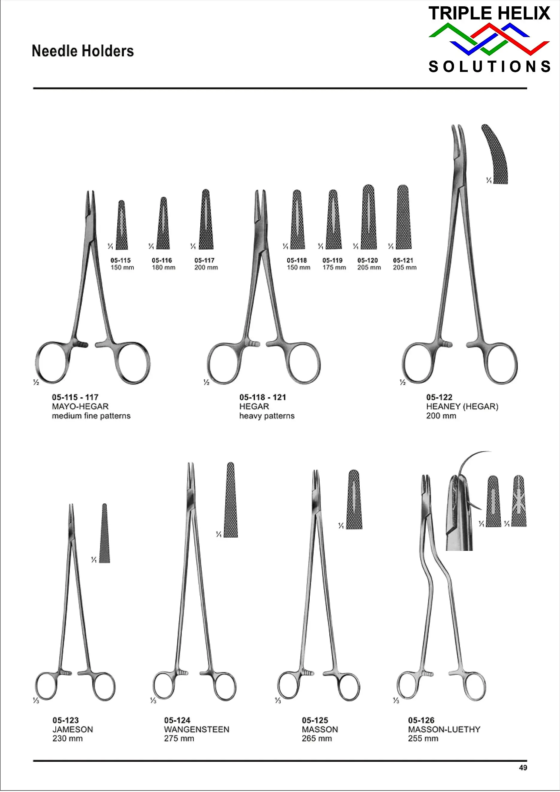 Needle Holders — page 49