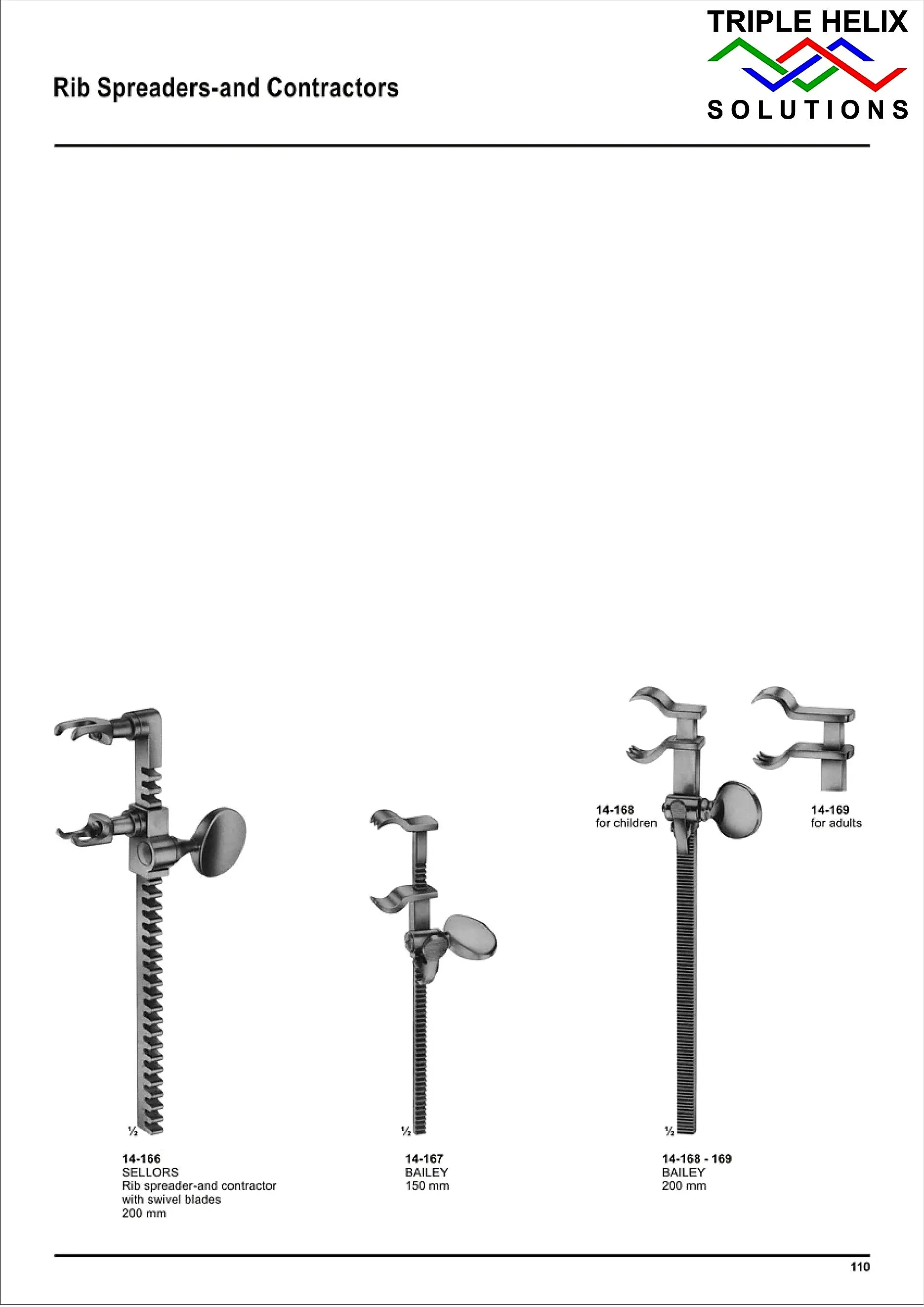 Rib Spreaders and Contractors — page 110