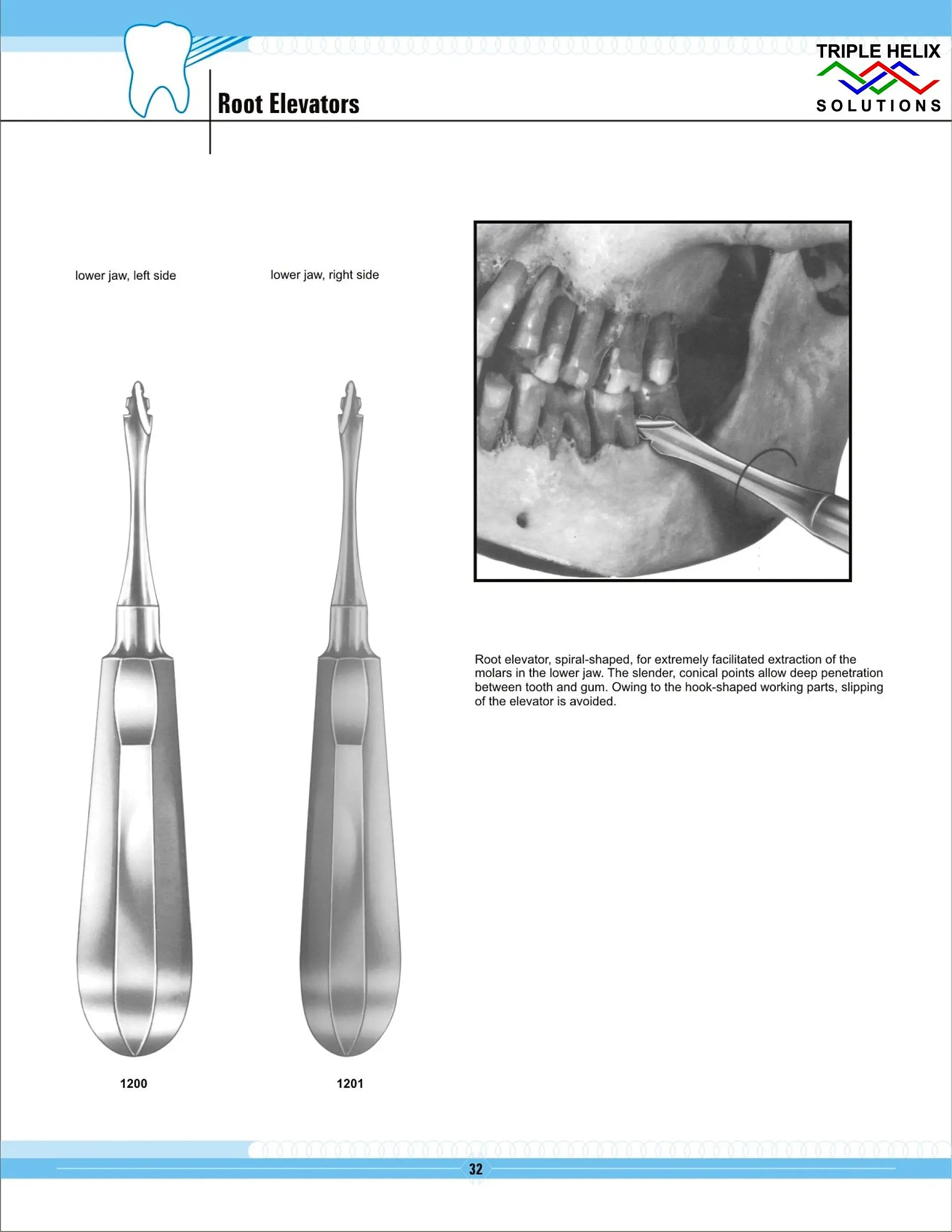 Root Elevators — page 32