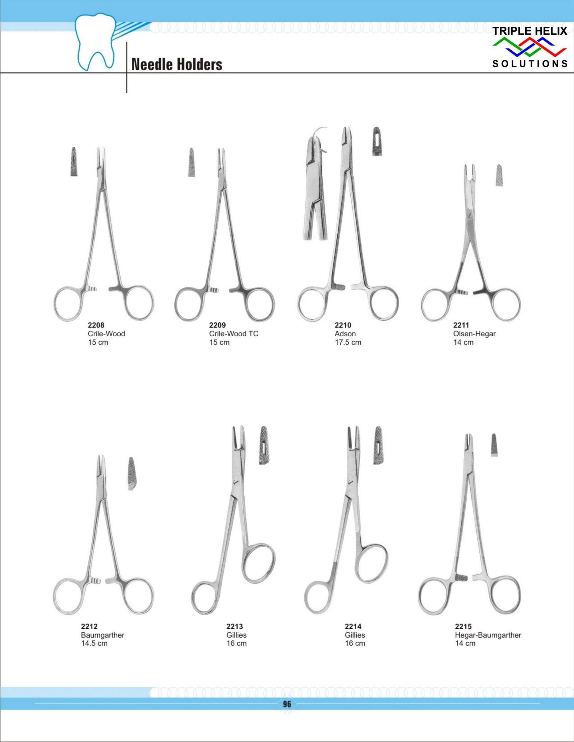 Needle Holders — page 96