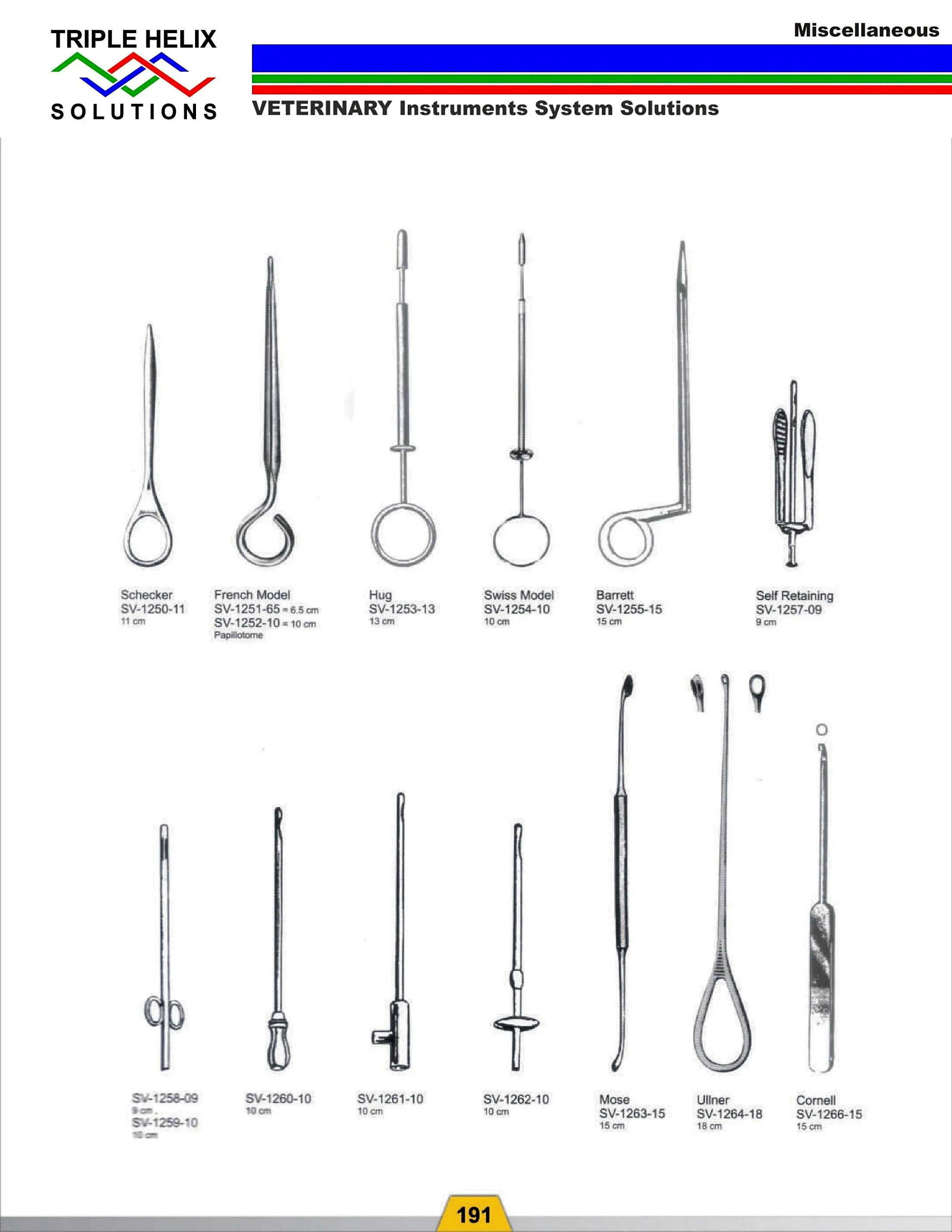 Teat Dilators and Instruments
