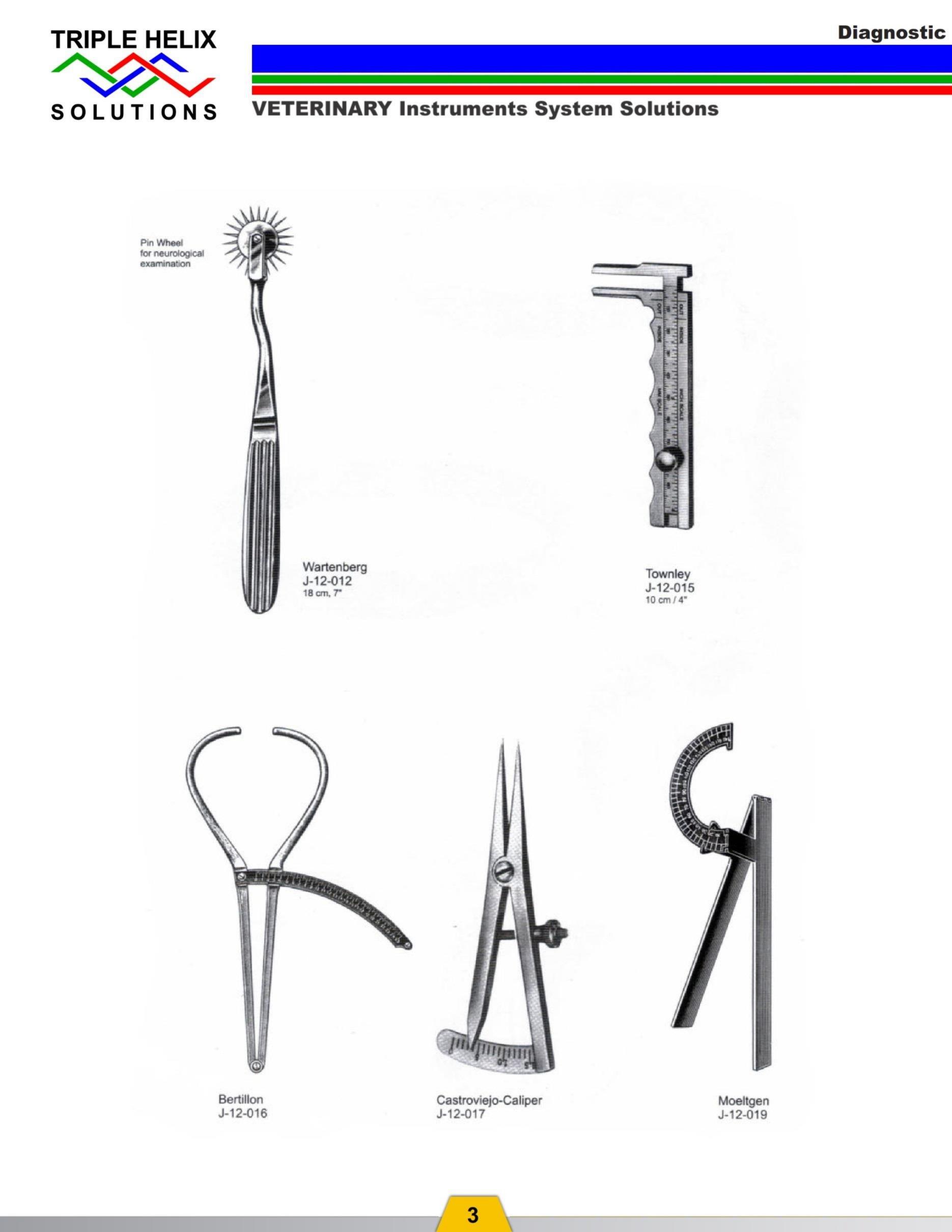 Diagnostic Instruments catalogue page 5