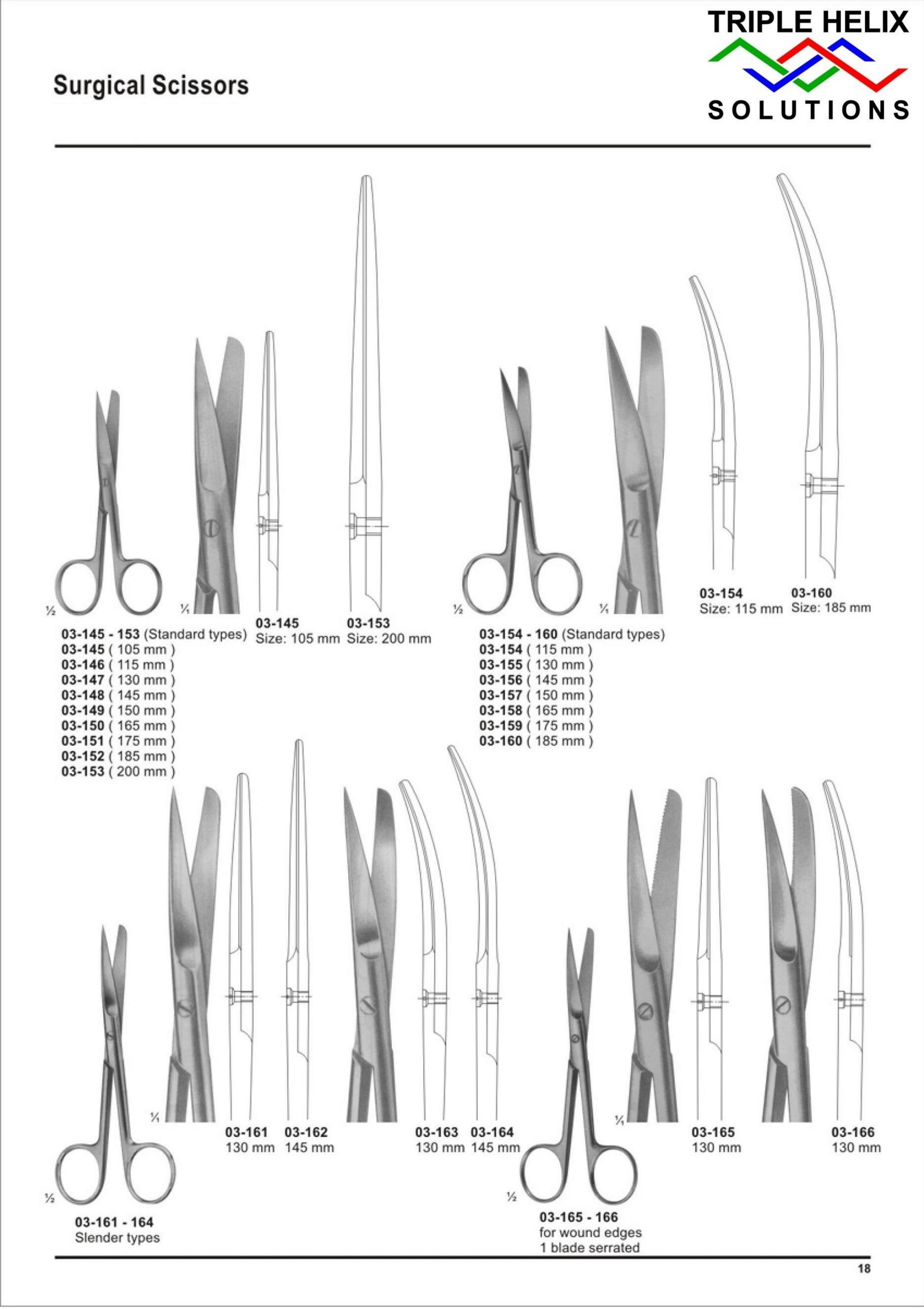 Surgical Scissors — page 18