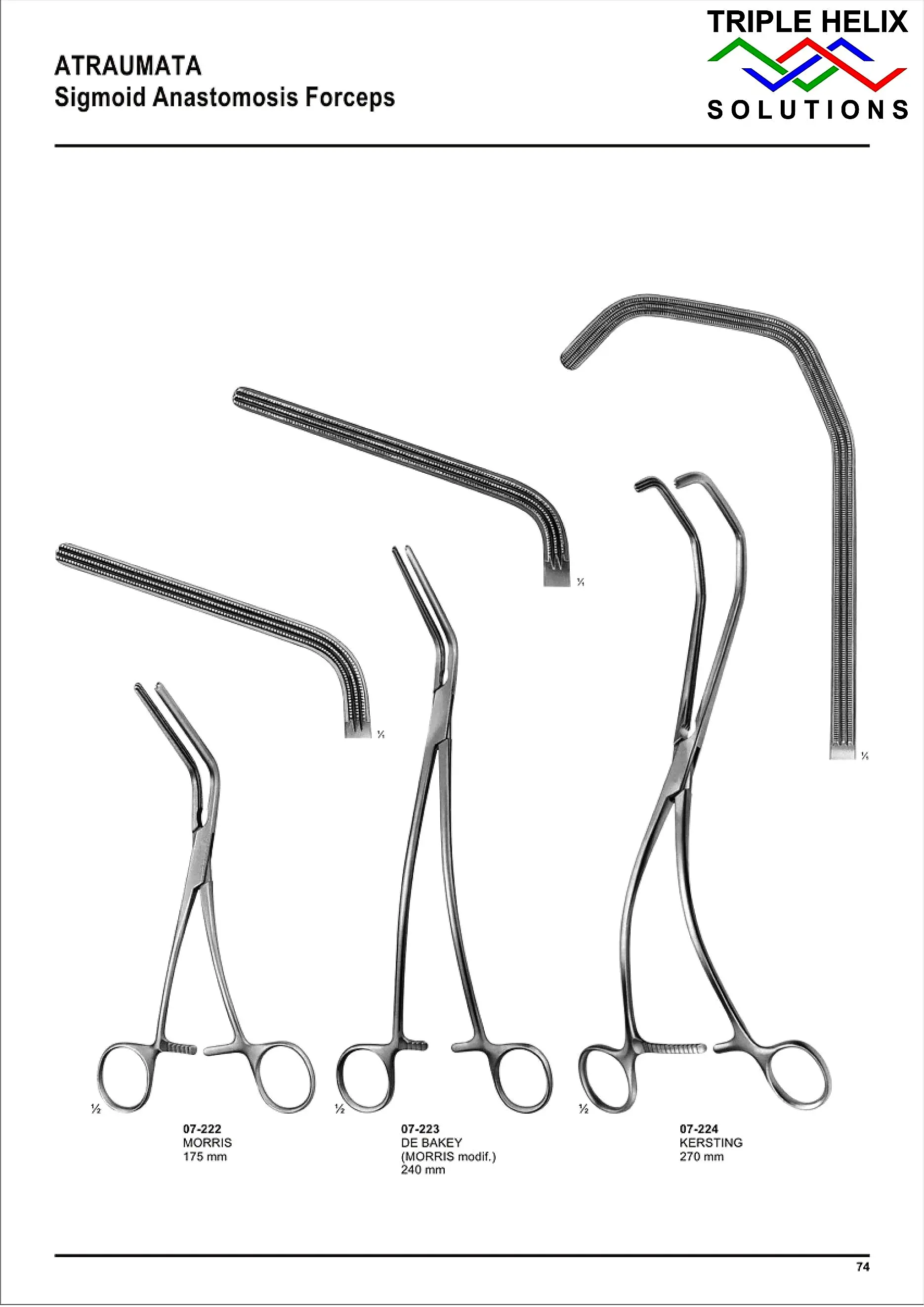 Atraumatic Instruments — page 74
