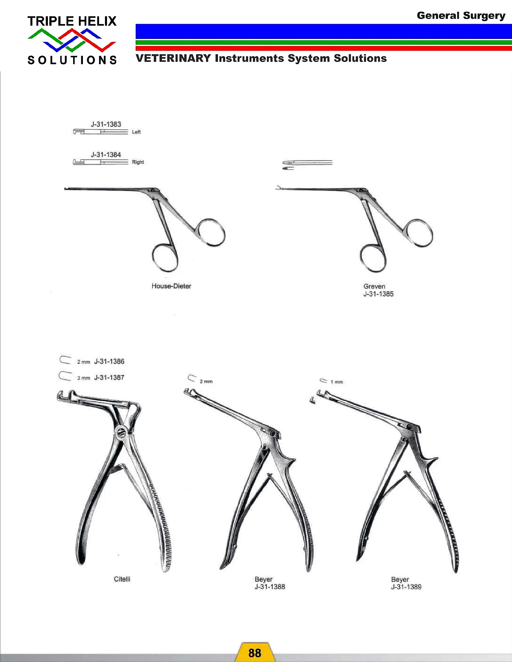 House-Dieter and Greven Ear Instruments
