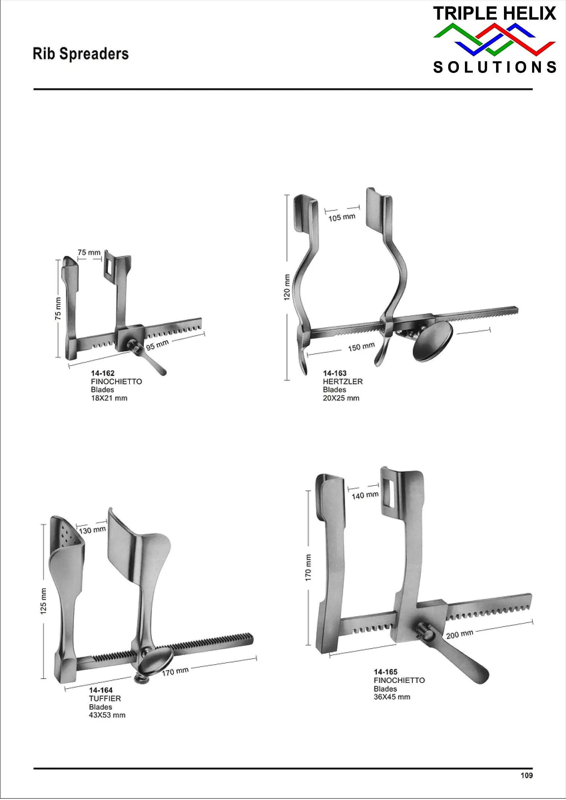 Rib Spreaders — page 109