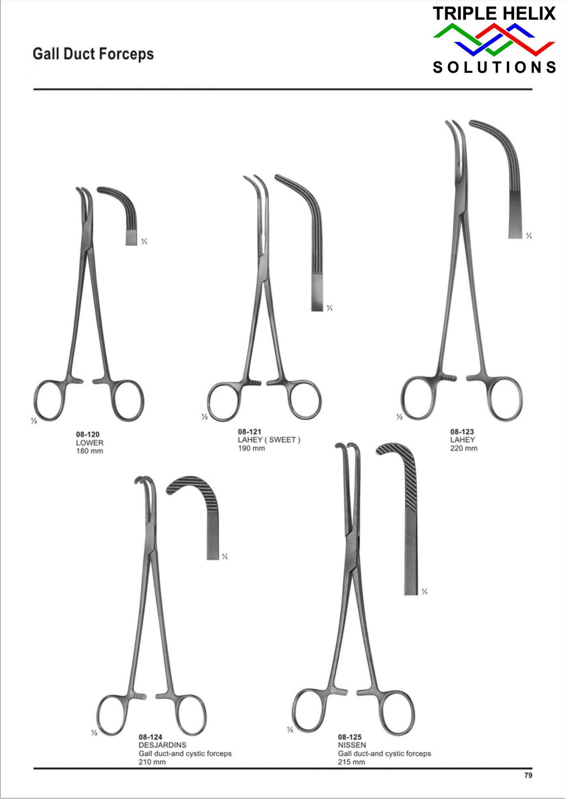 Gall Bladder, Liver and Spleen Instruments