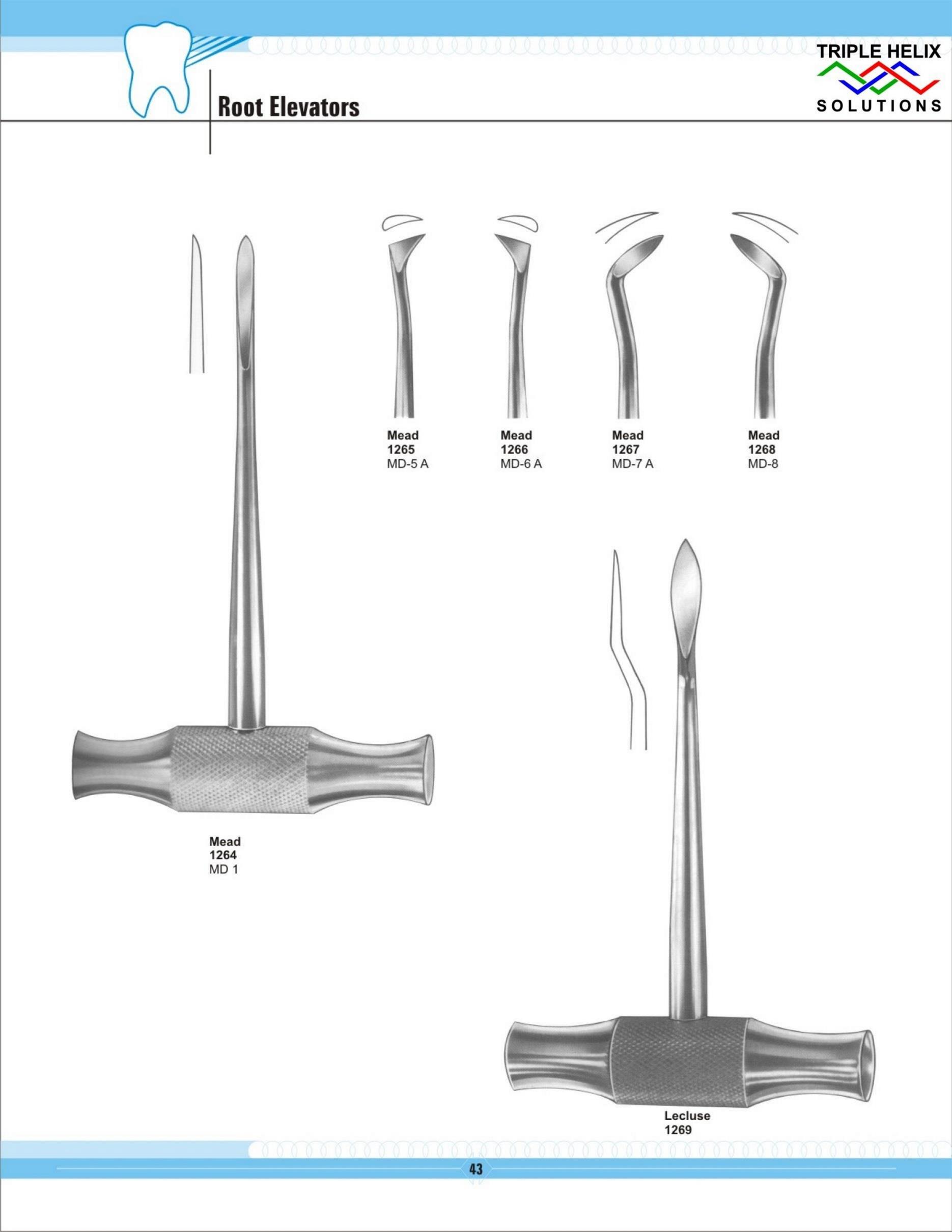 Root Elevators — page 43