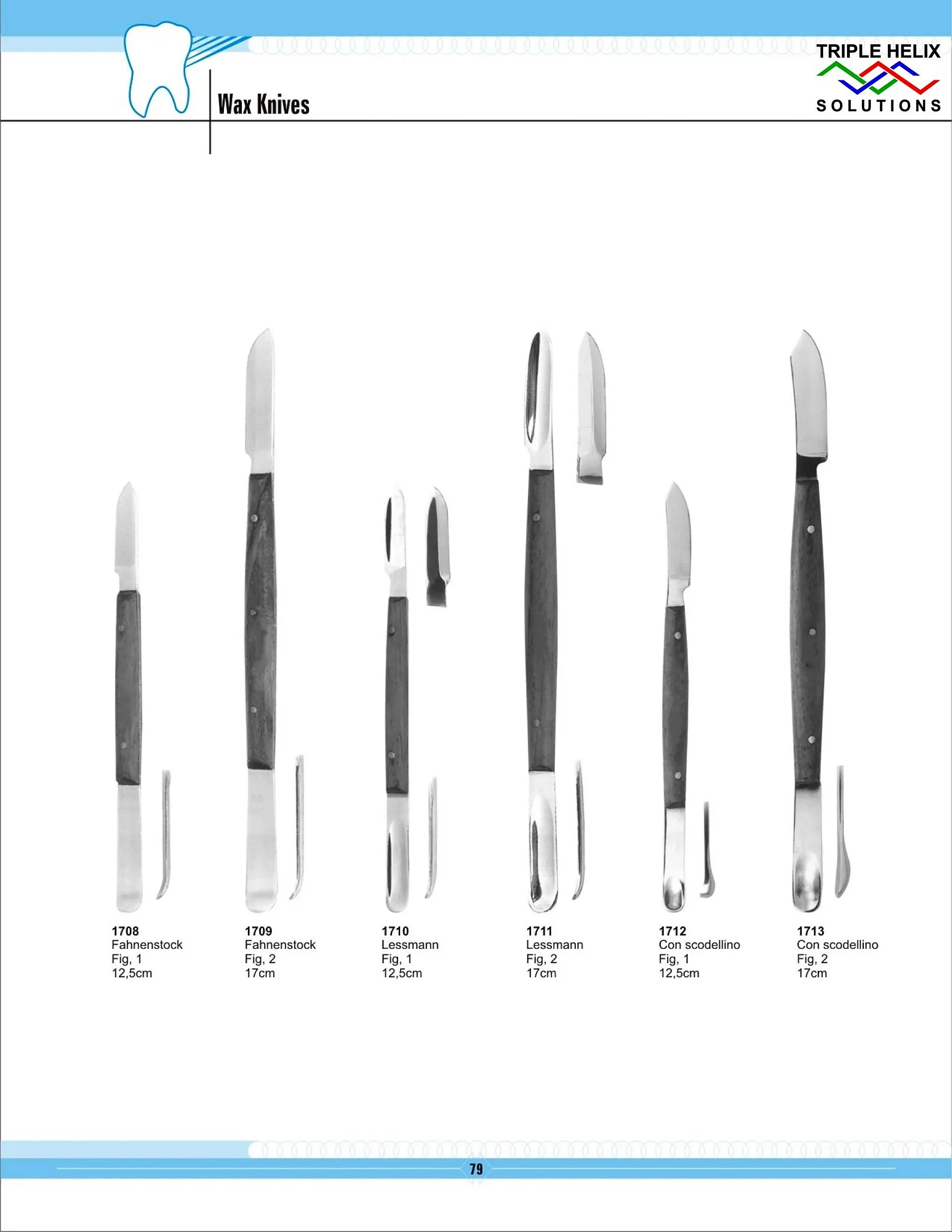 Wax Knives — page 79