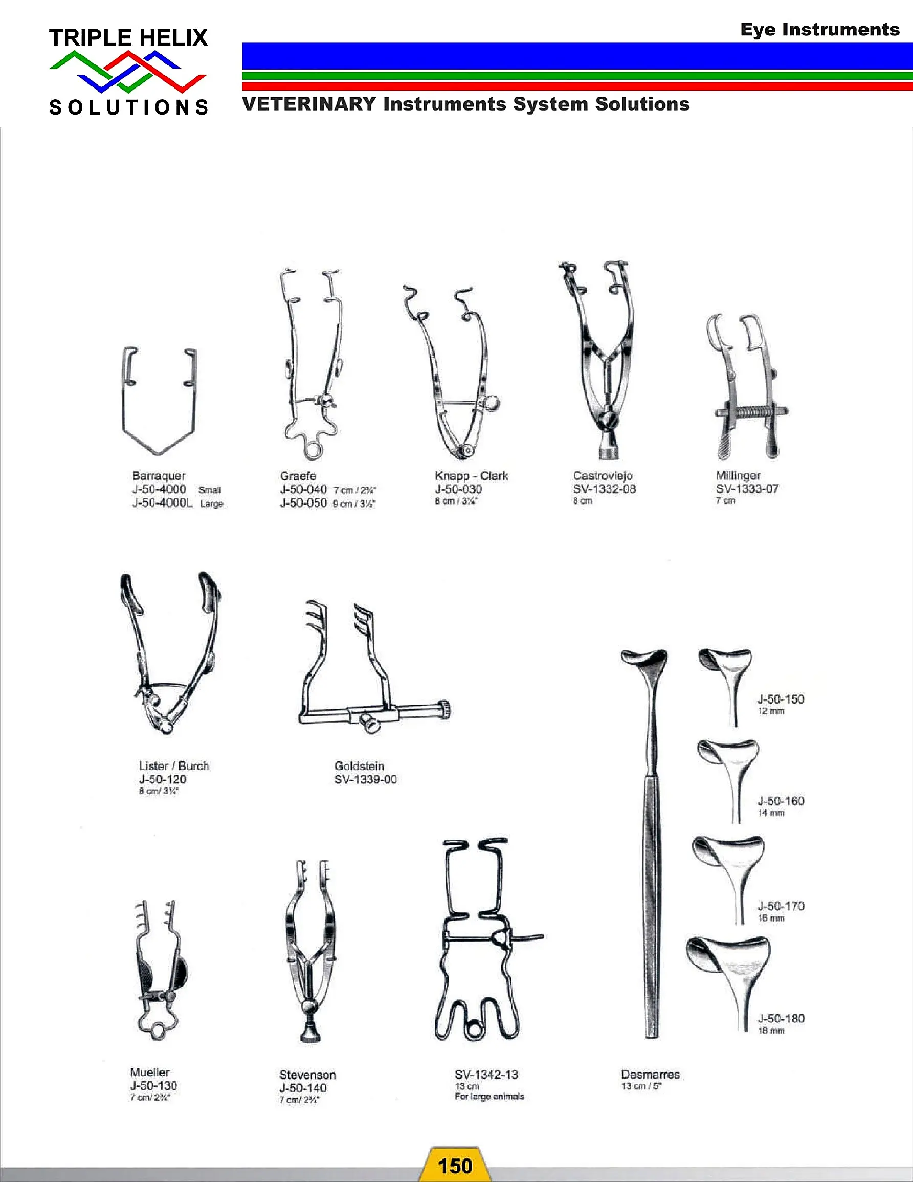 Eye Specula and Retractors