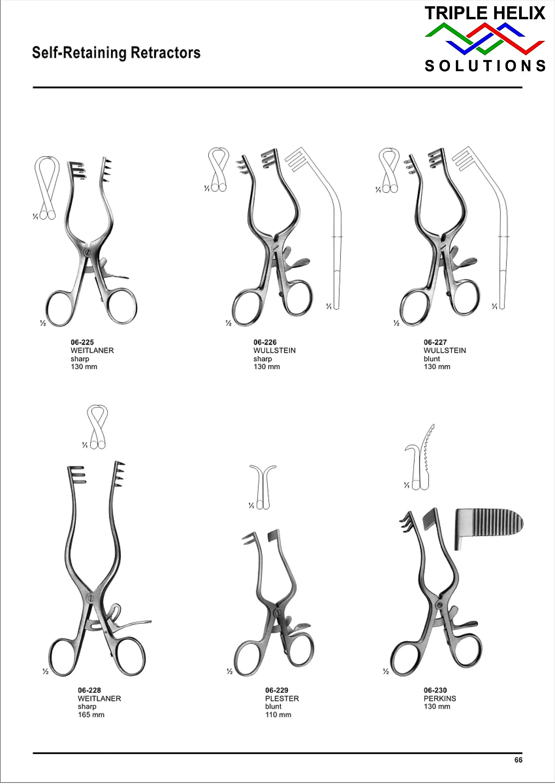 Self-Retaining Retractors — page 66