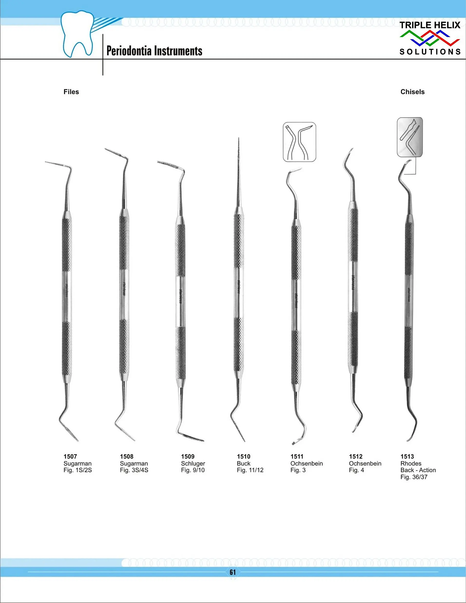 Periodontia Instruments — page 61