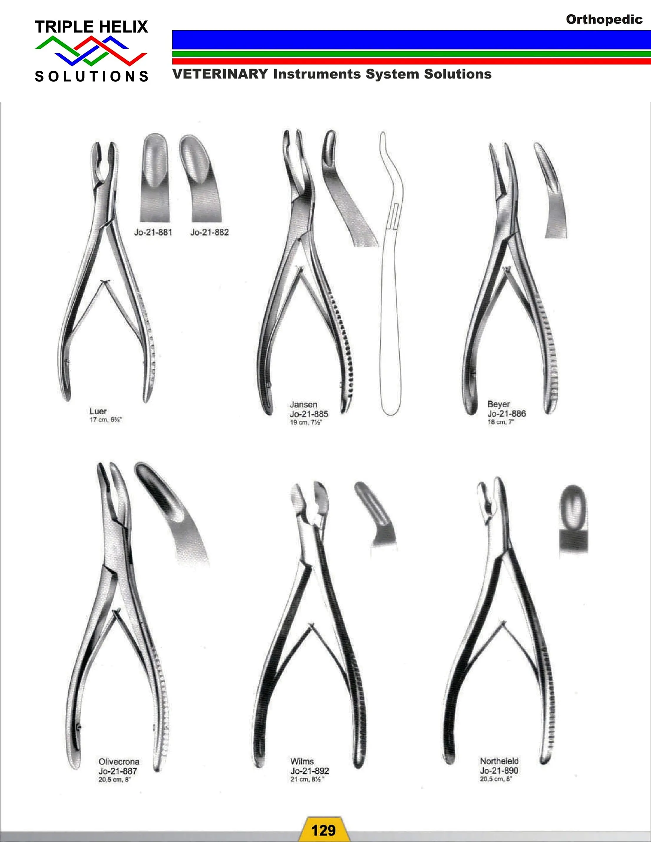 Olivecrona and Wilms Bone Rongeurs