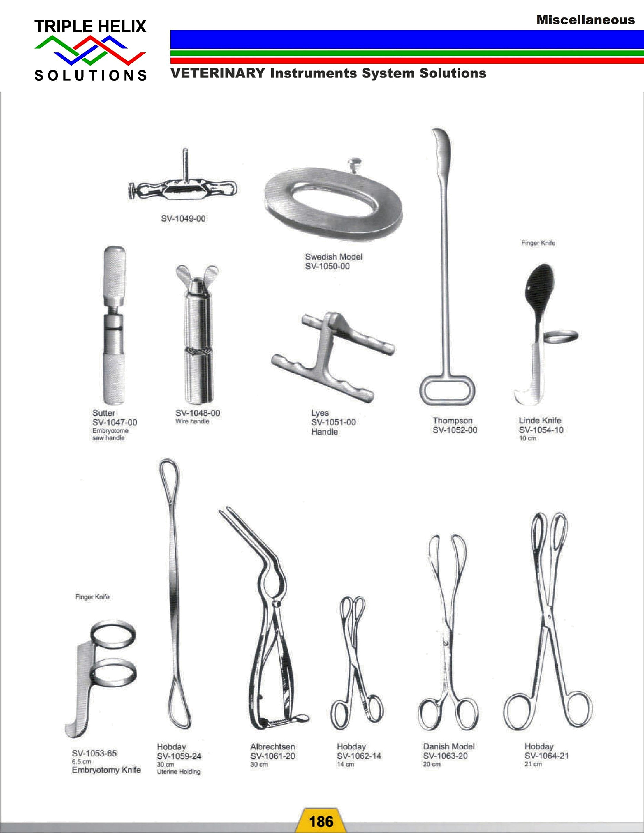 Miscellaneous catalogue page 13