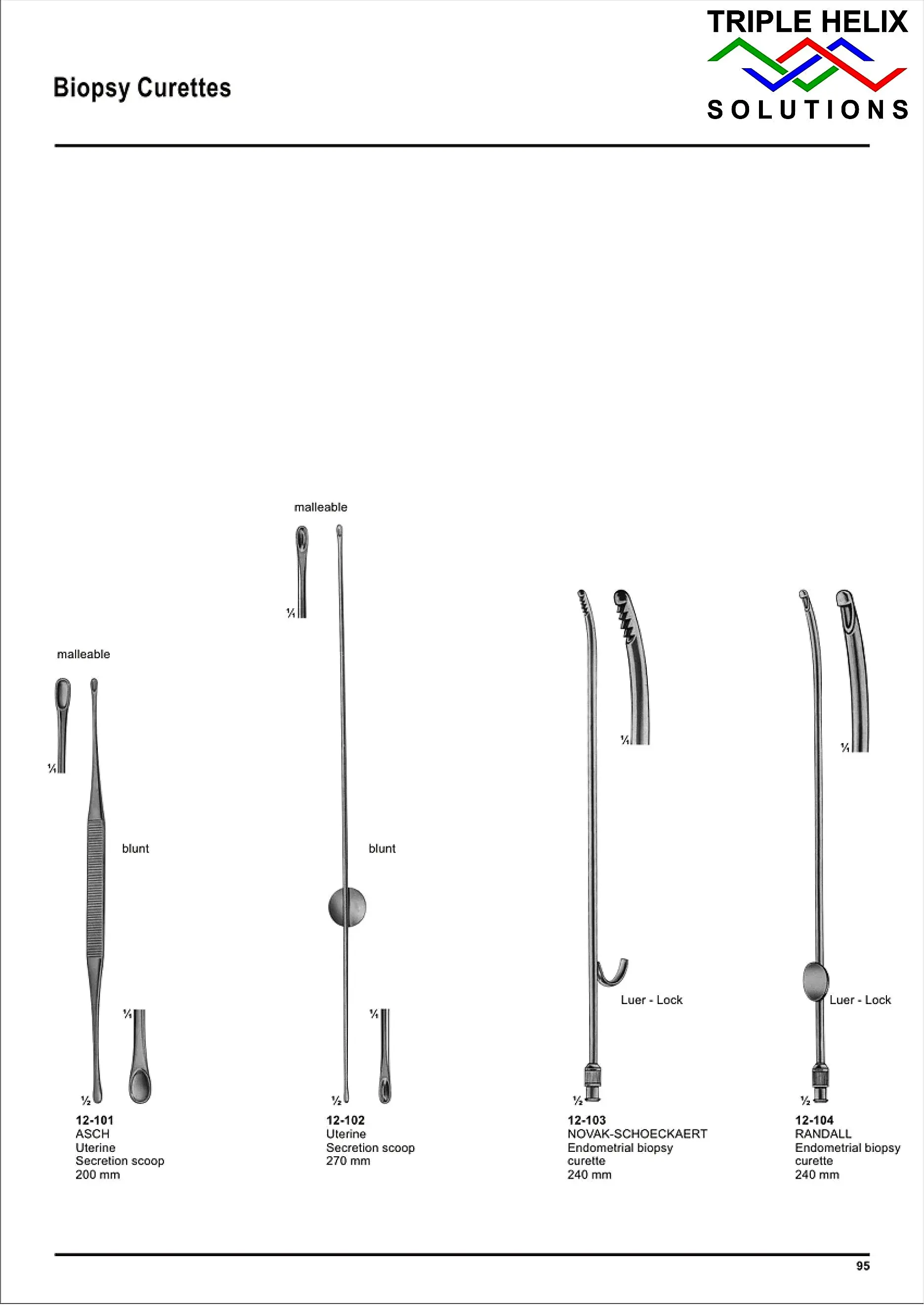 Biopsy Curettes — page 95