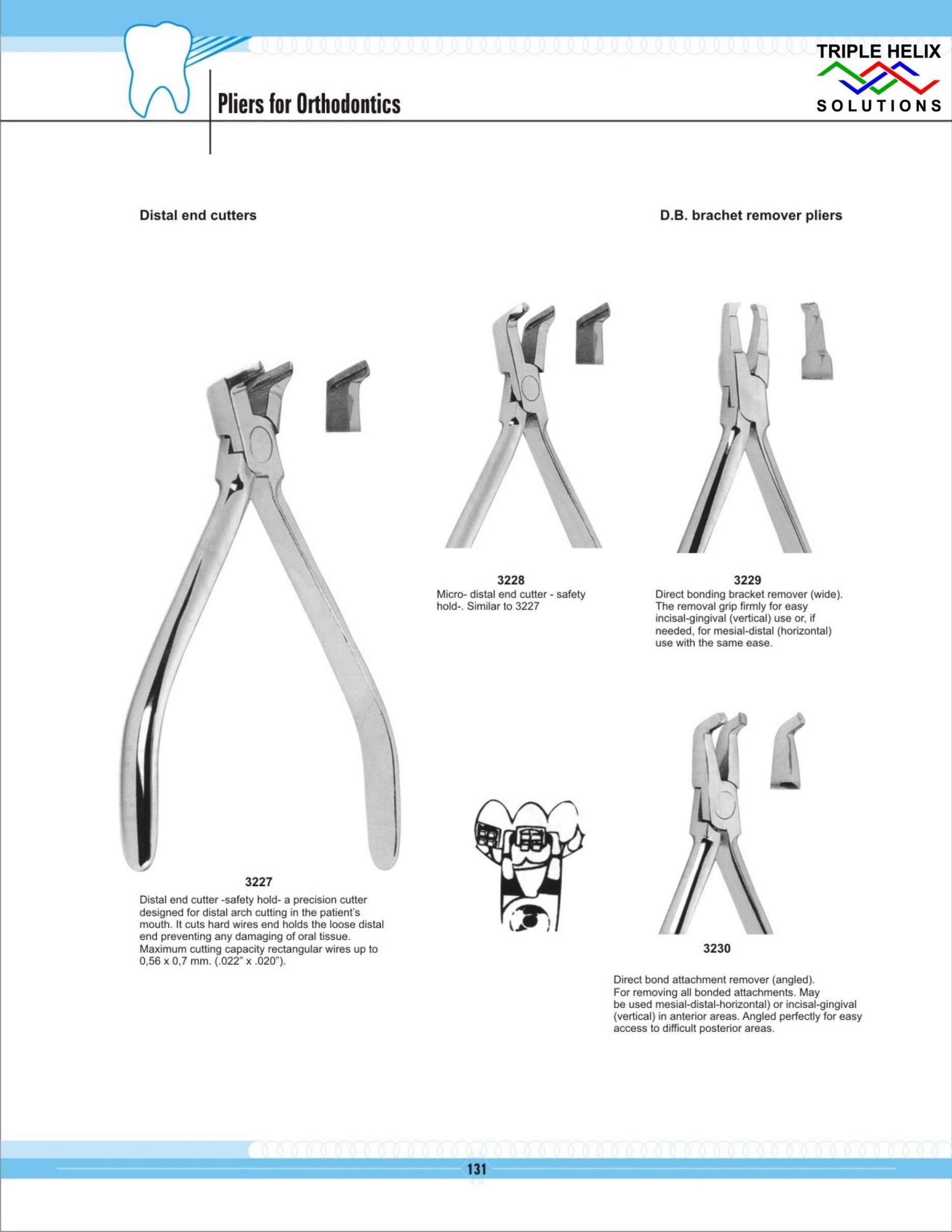 Pliers for Orthodontics — page 131
