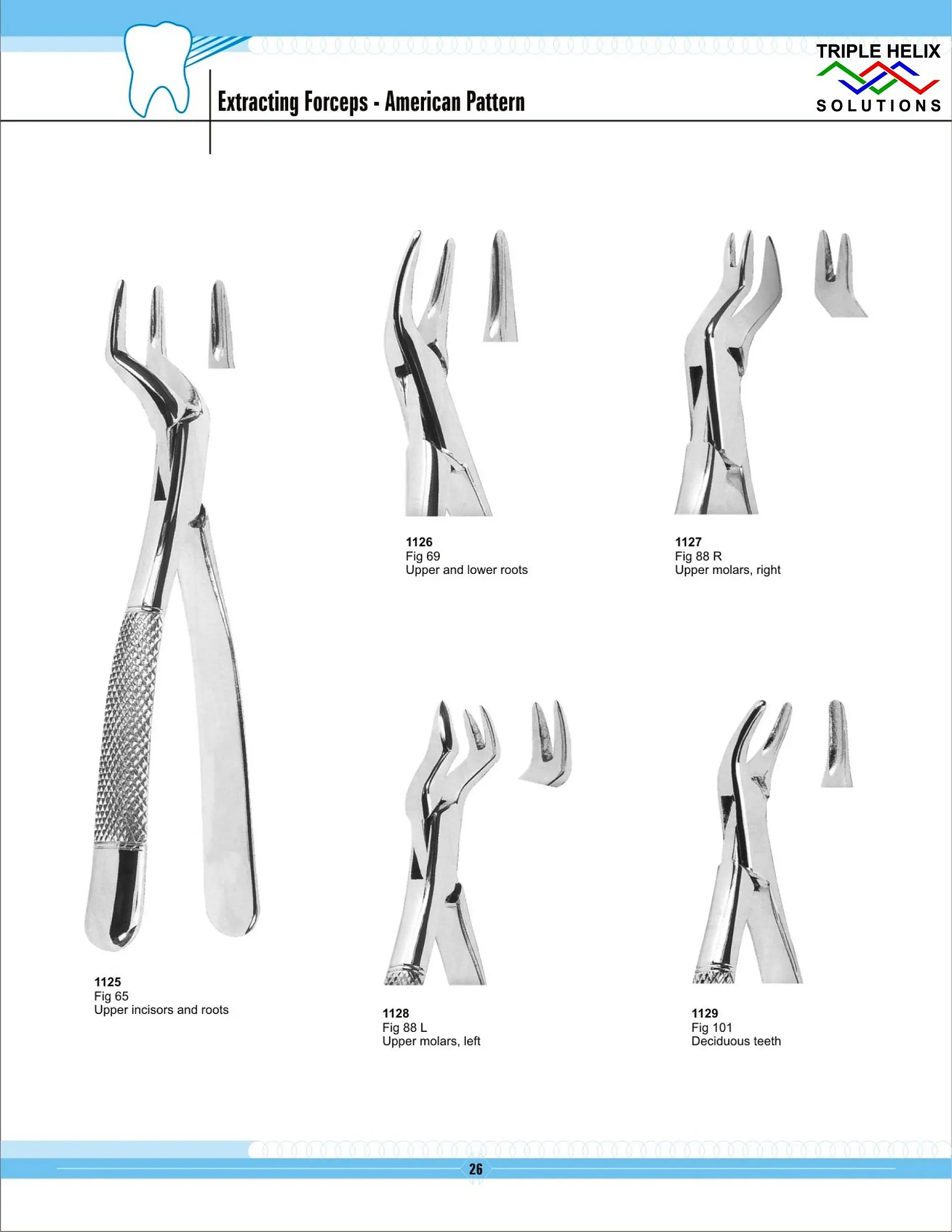 Extraction Forceps — American Pattern — page 26