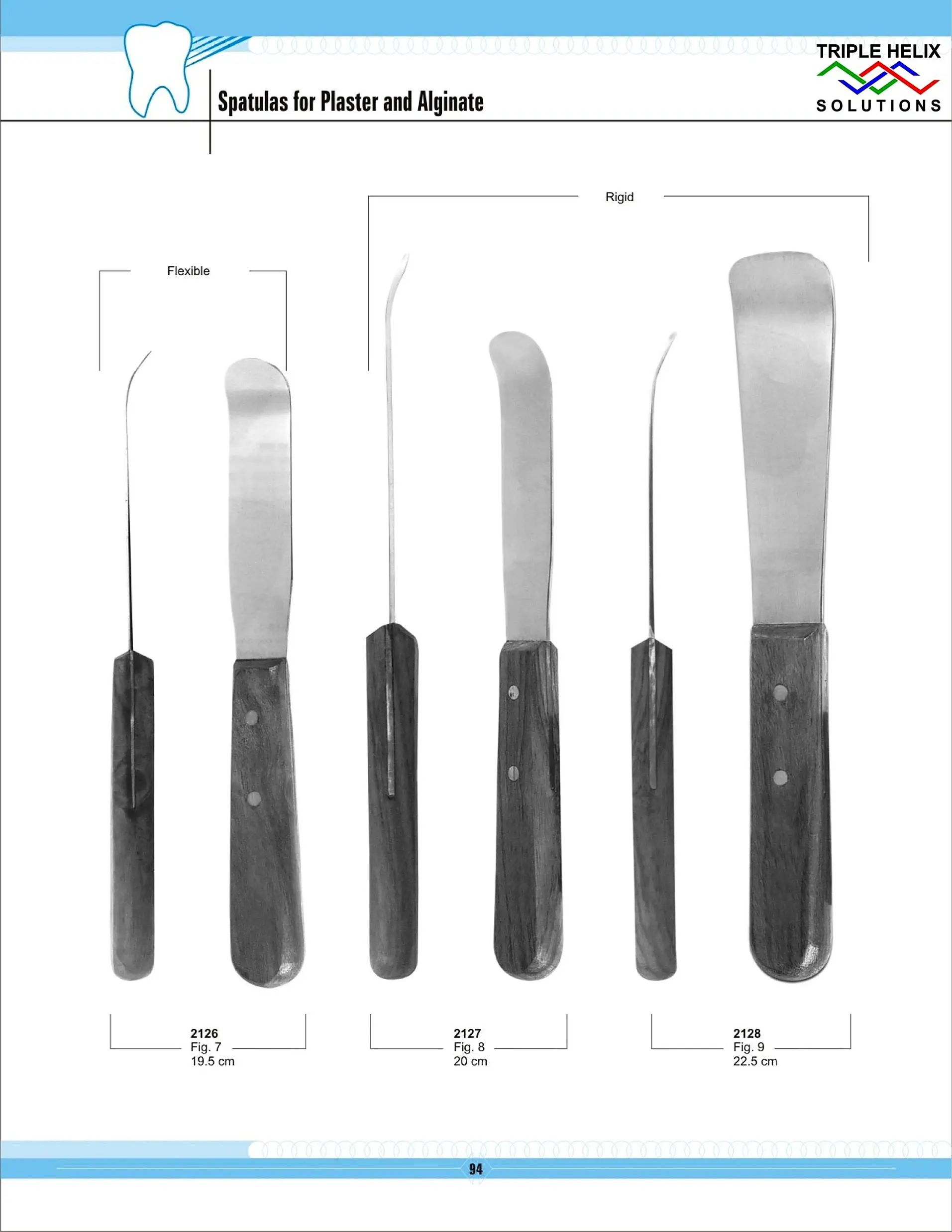 Spatulas for Plaster and Alginate — page 94