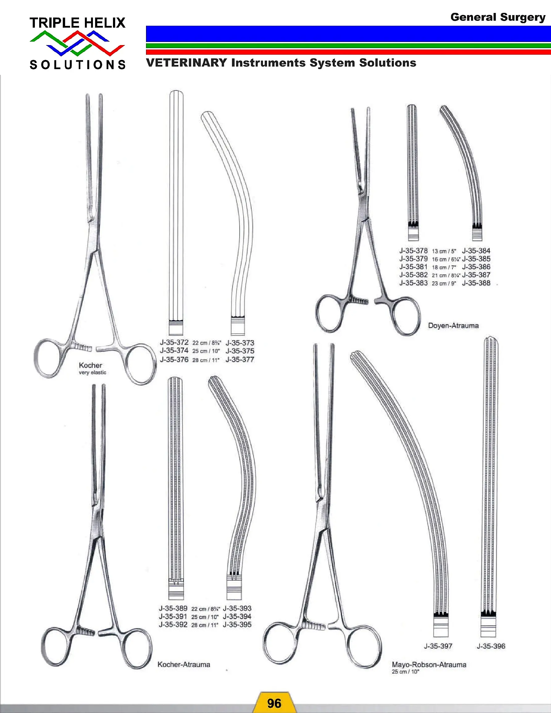 Atraumatic Intestinal Forceps