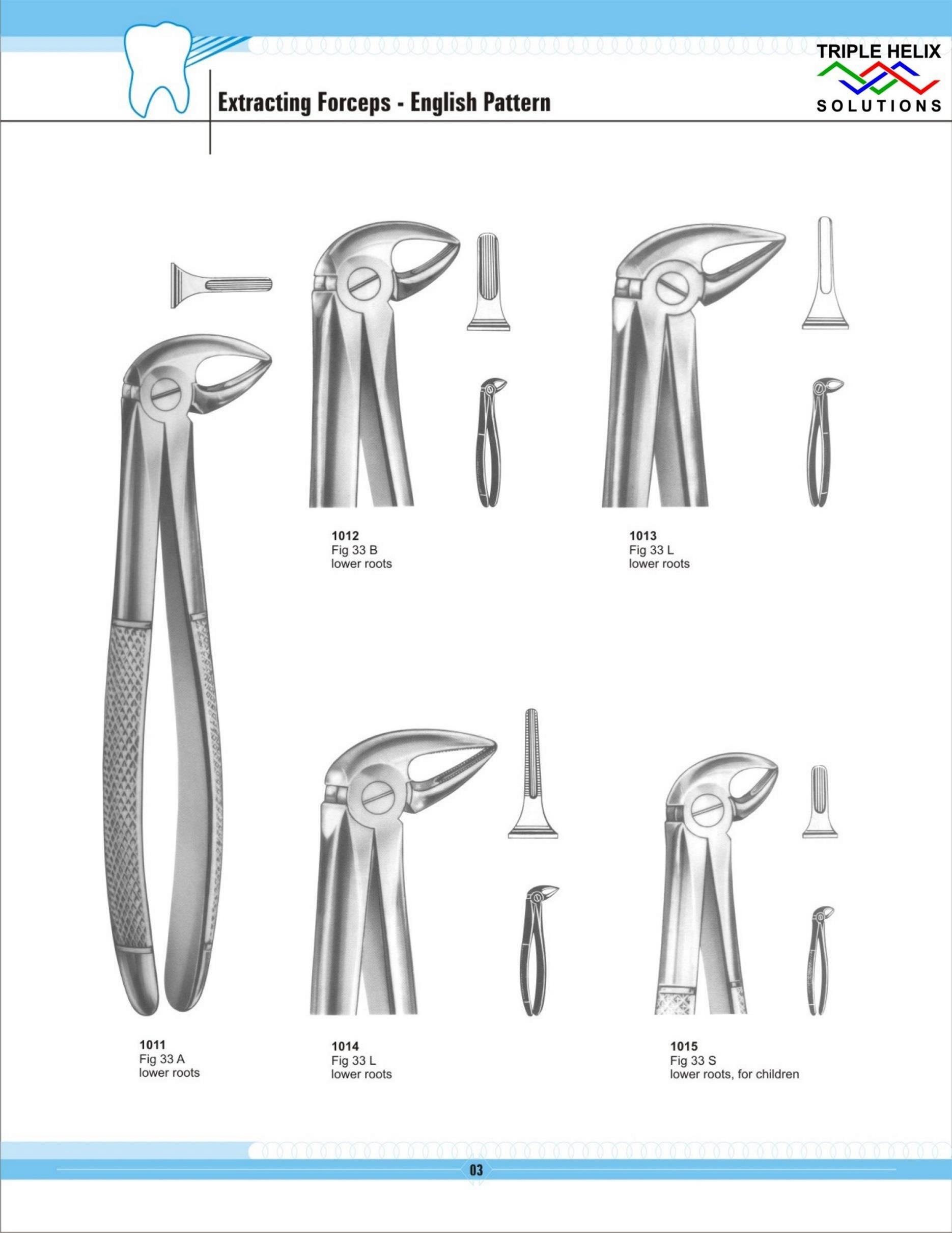 Extracting Forceps - English Pattern — page 3