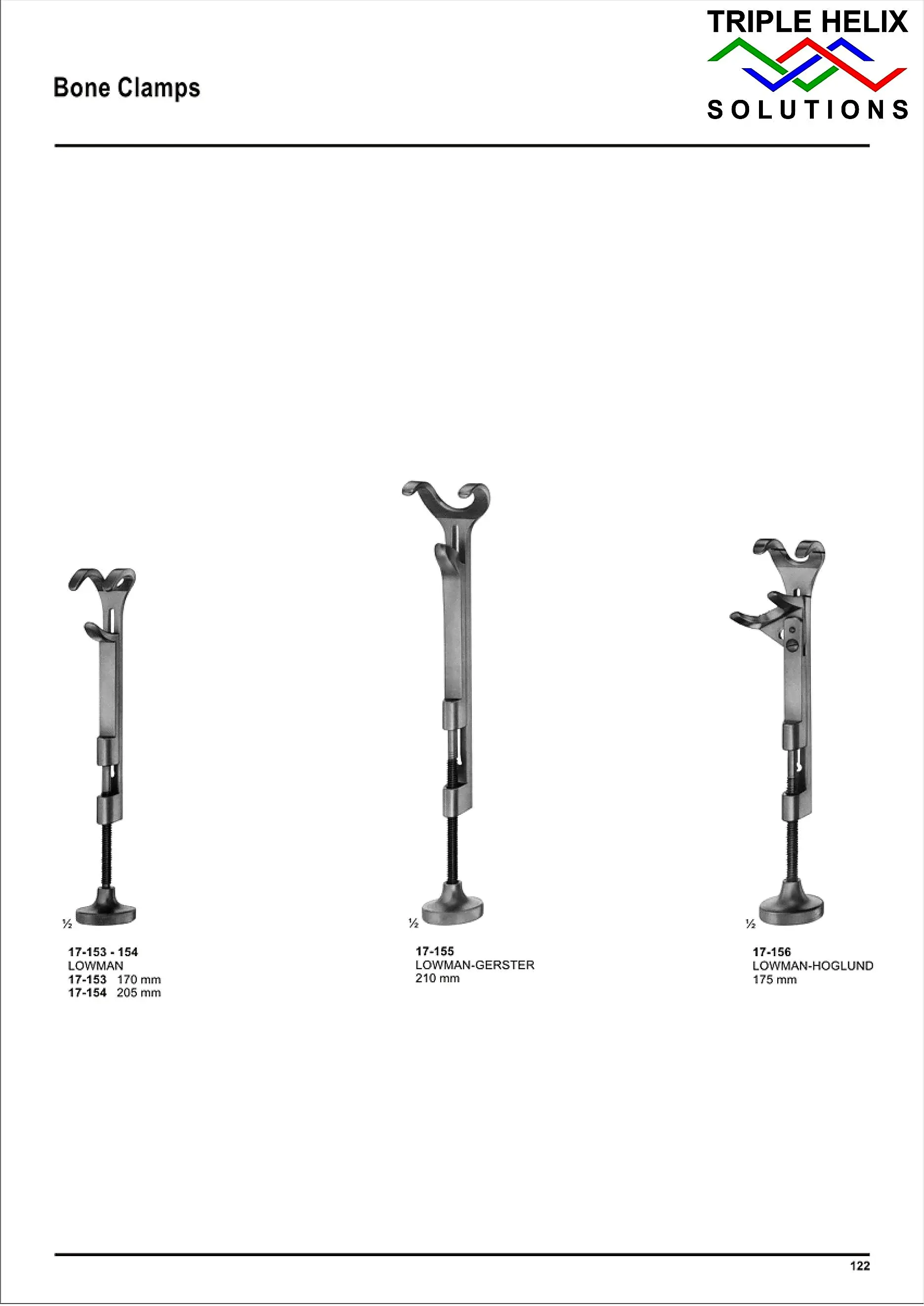 Bone Clamps — page 122