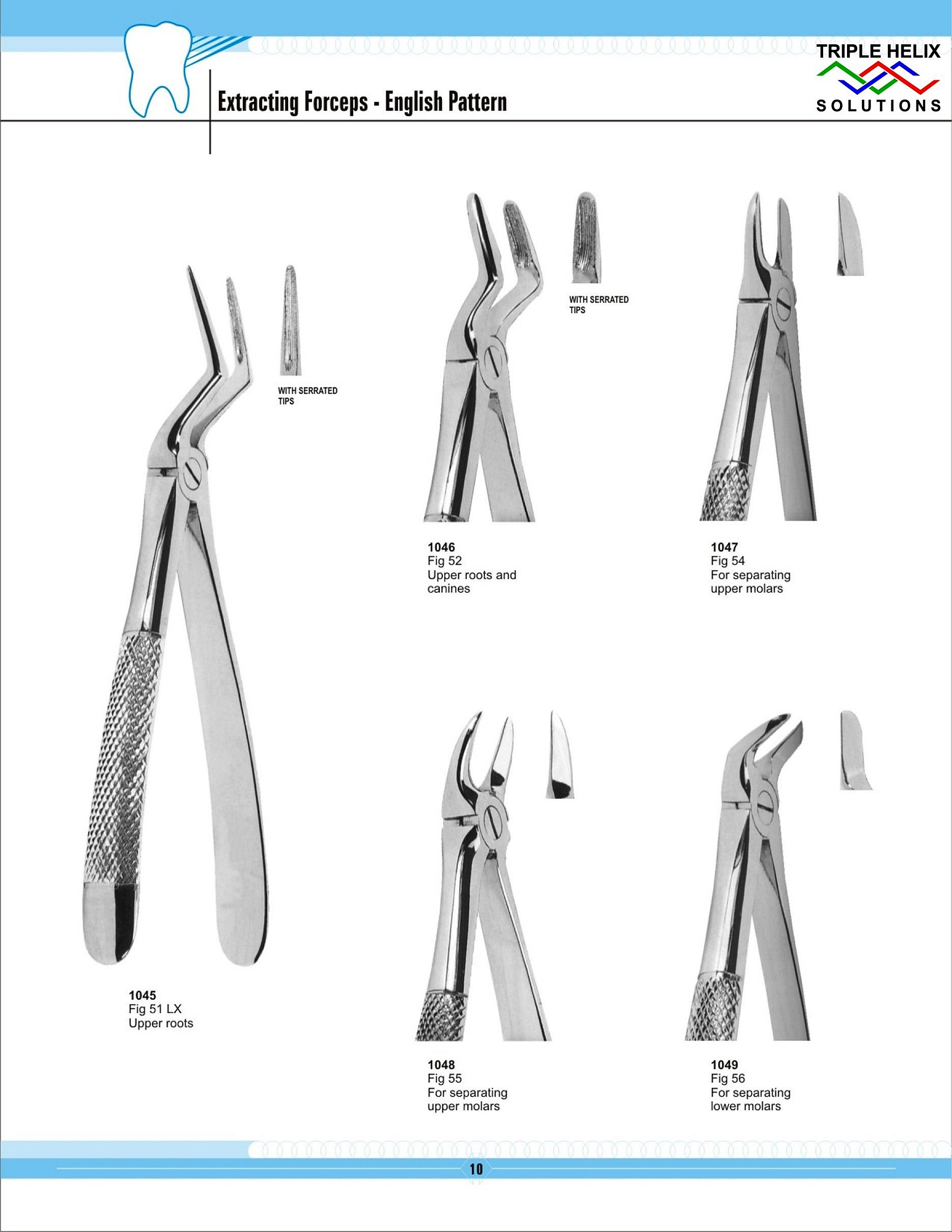 Extracting Forceps - English Pattern — page 10
