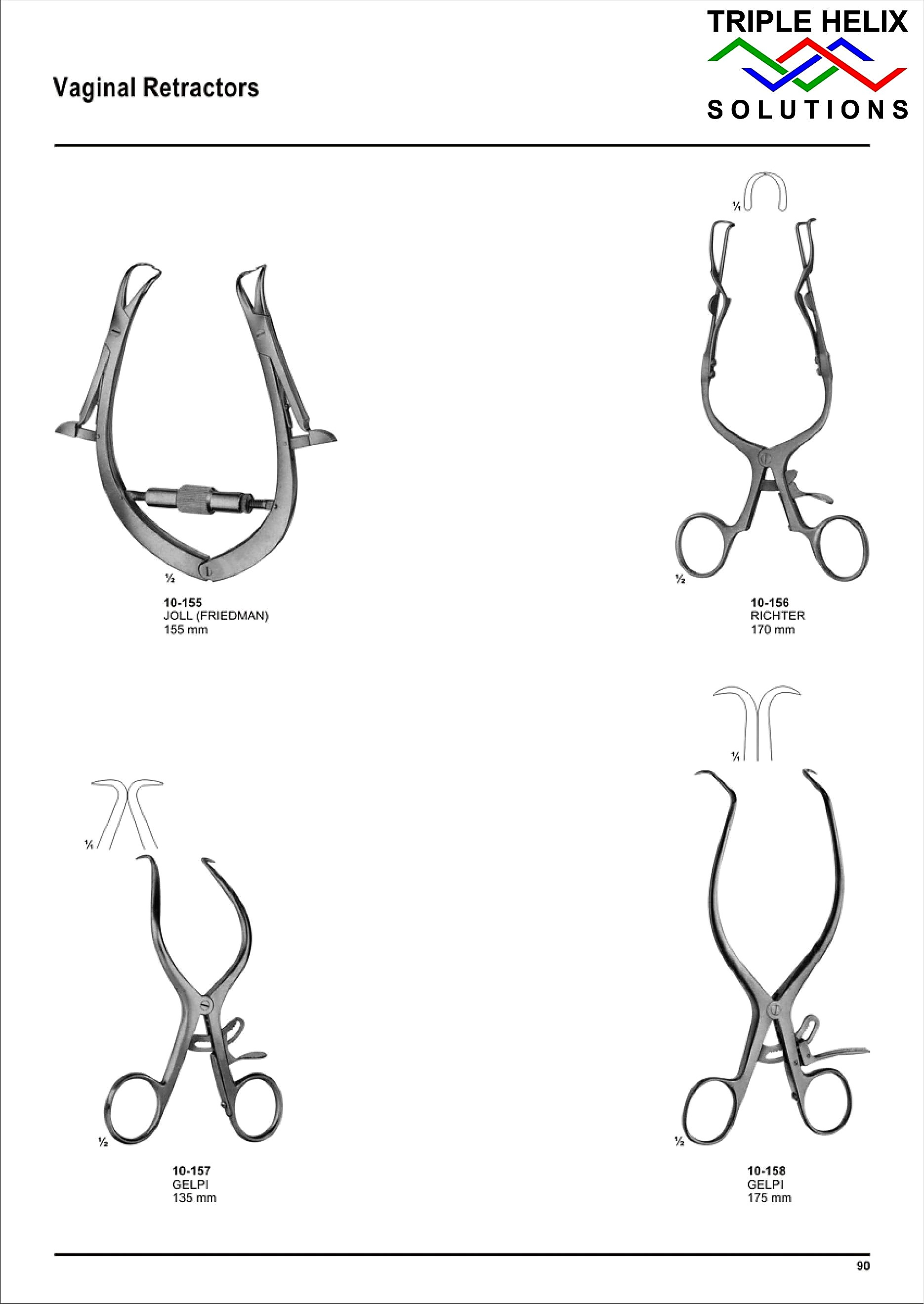 Vaginal Retractors — page 90