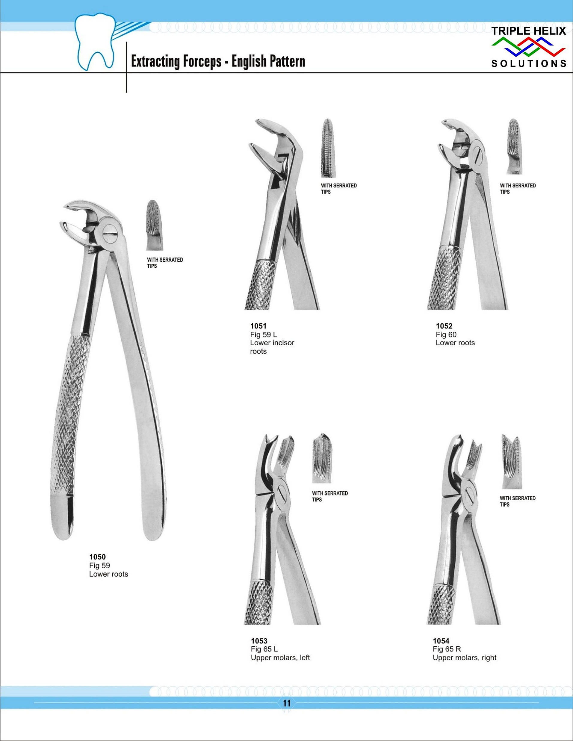 Extracting Forceps - English Pattern — page 11