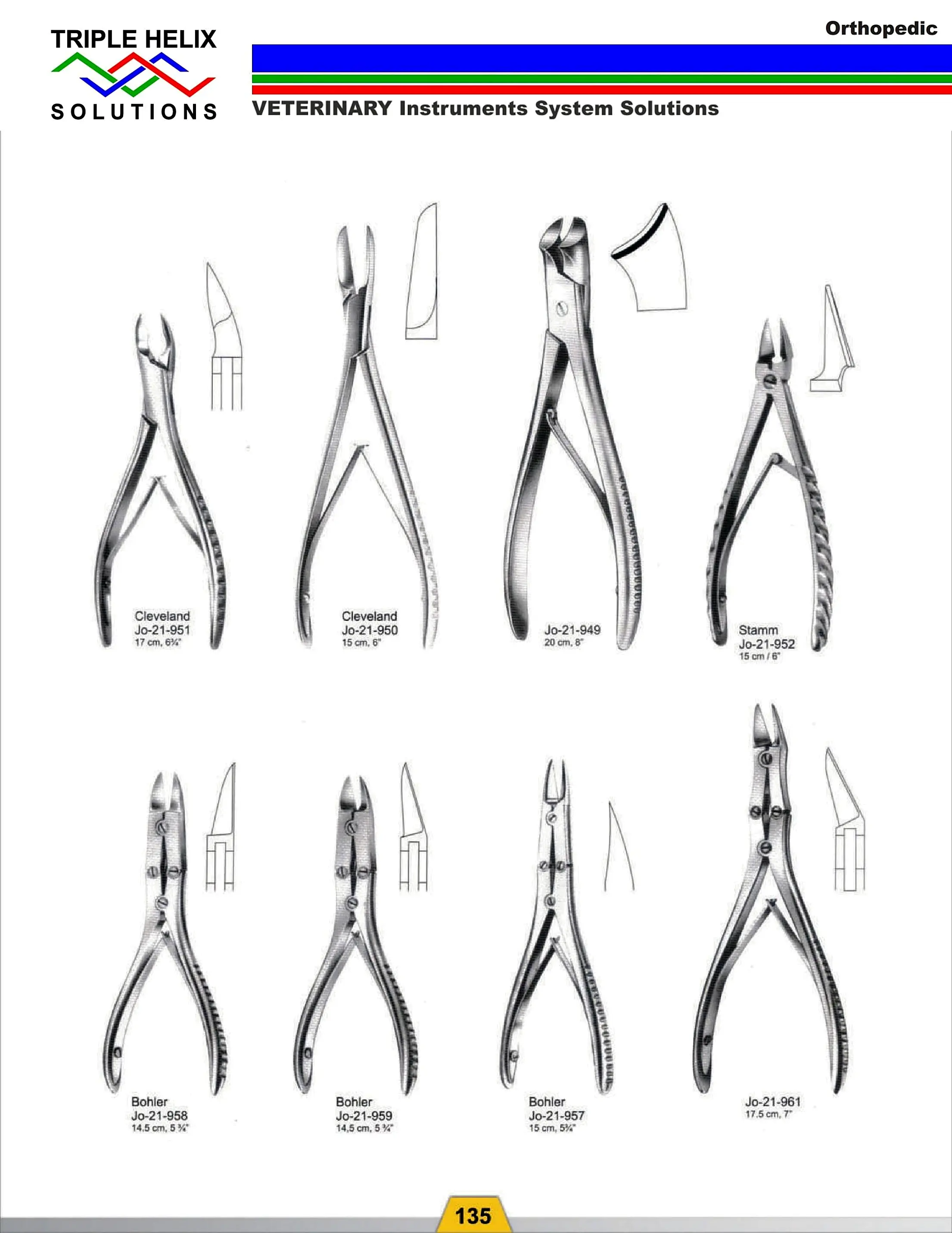 Bohler Bone-Cutting Forceps