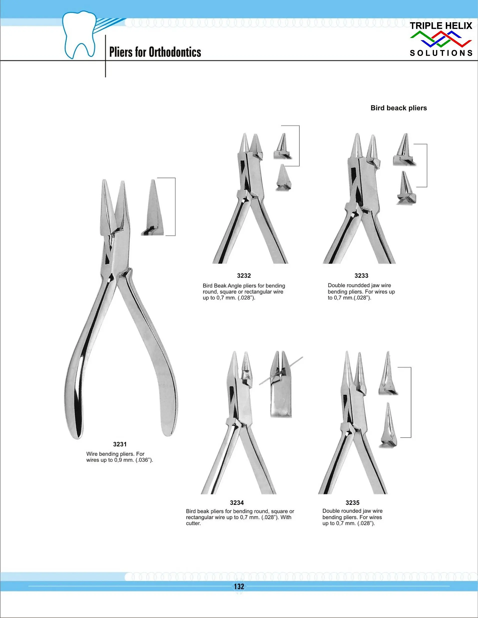 Pliers for Orthodontics — page 132
