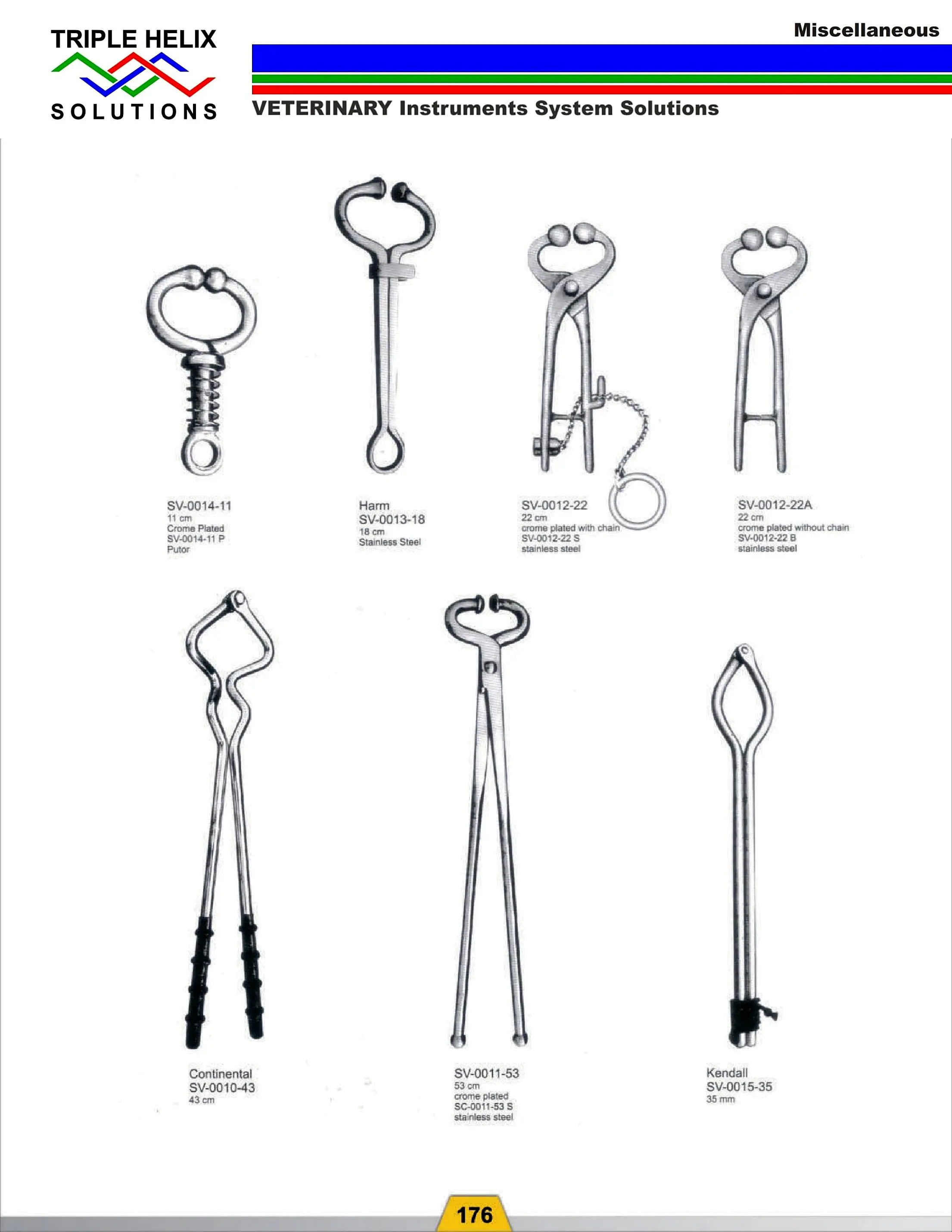 Animal Restraint Chains and Holders