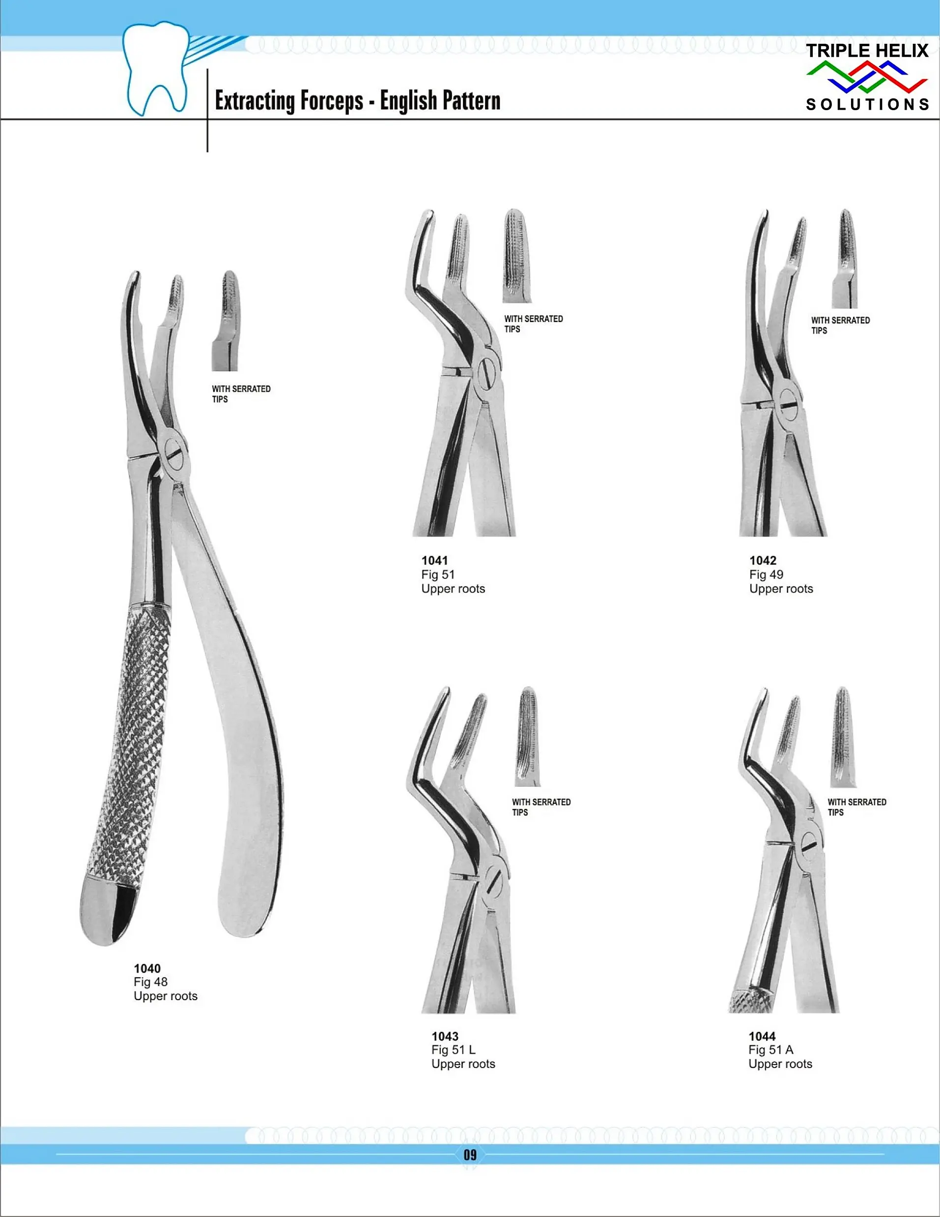 Extraction Forceps — English Pattern — page 9
