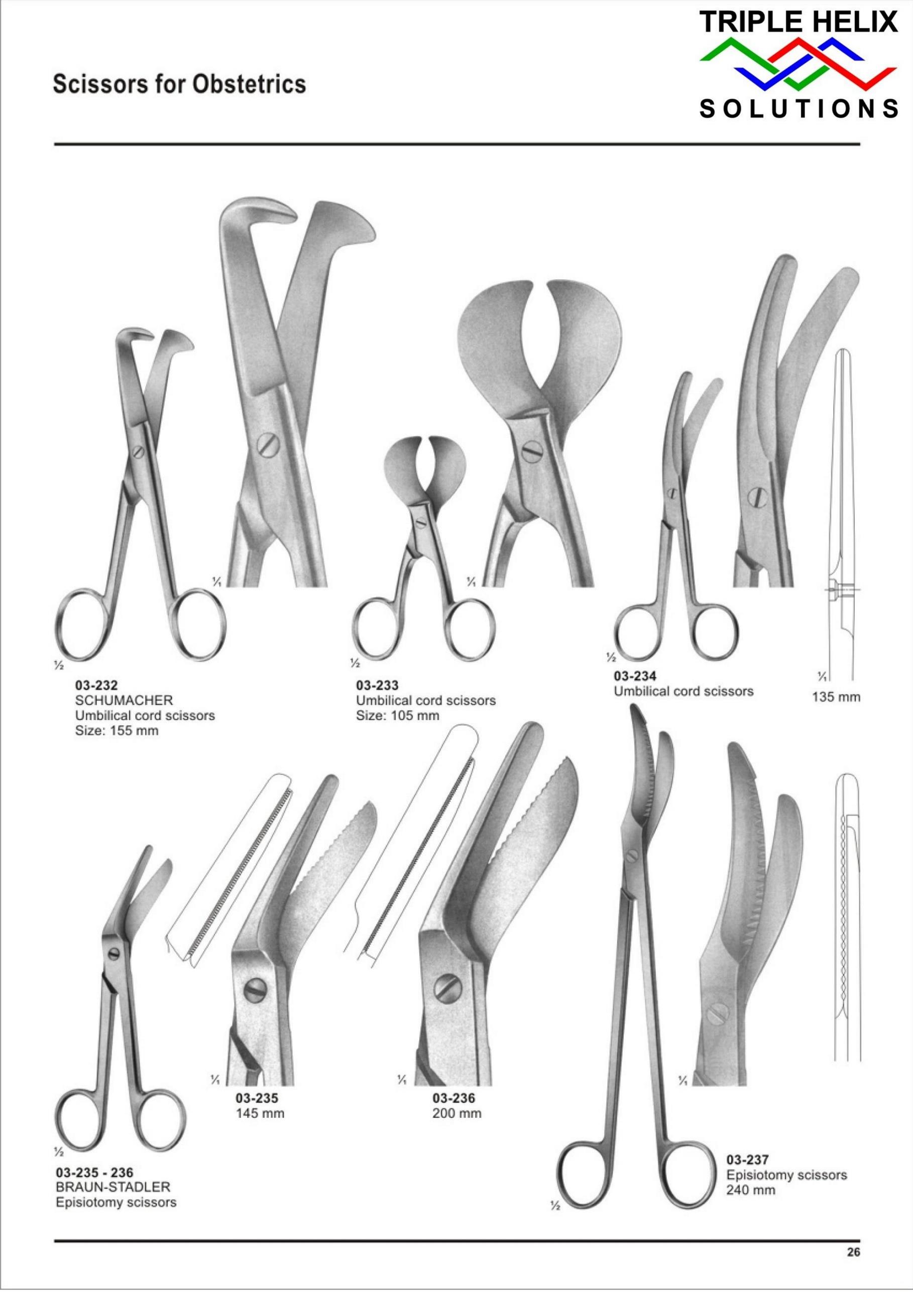 Scissors for Obstetrics — page 26