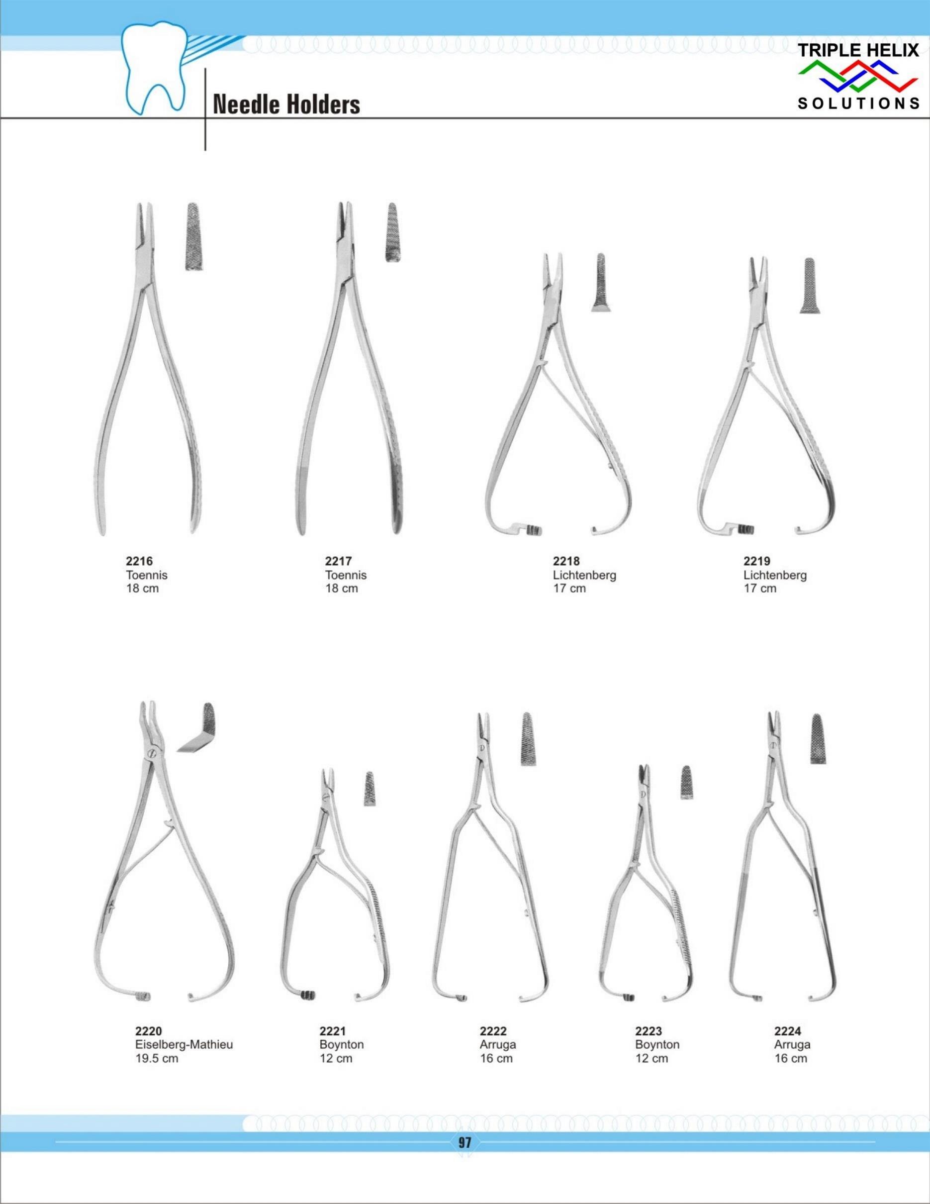 Needle Holders — page 97