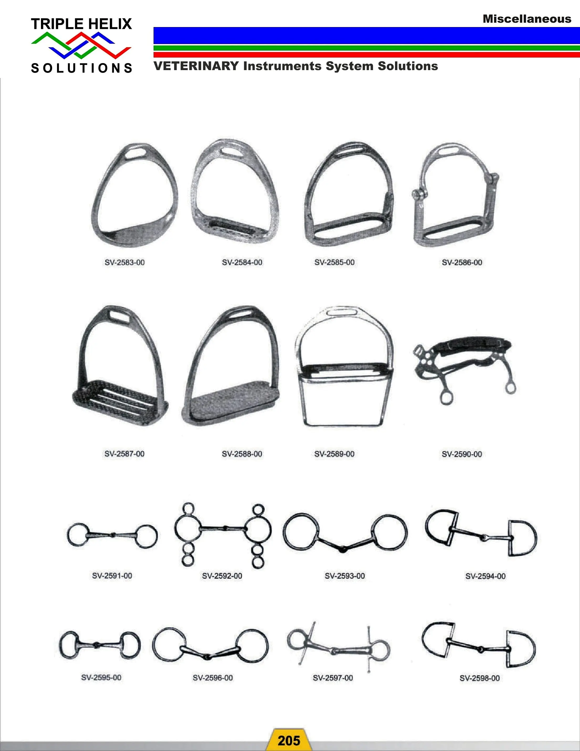 Animal Handling and Restraint Instruments
