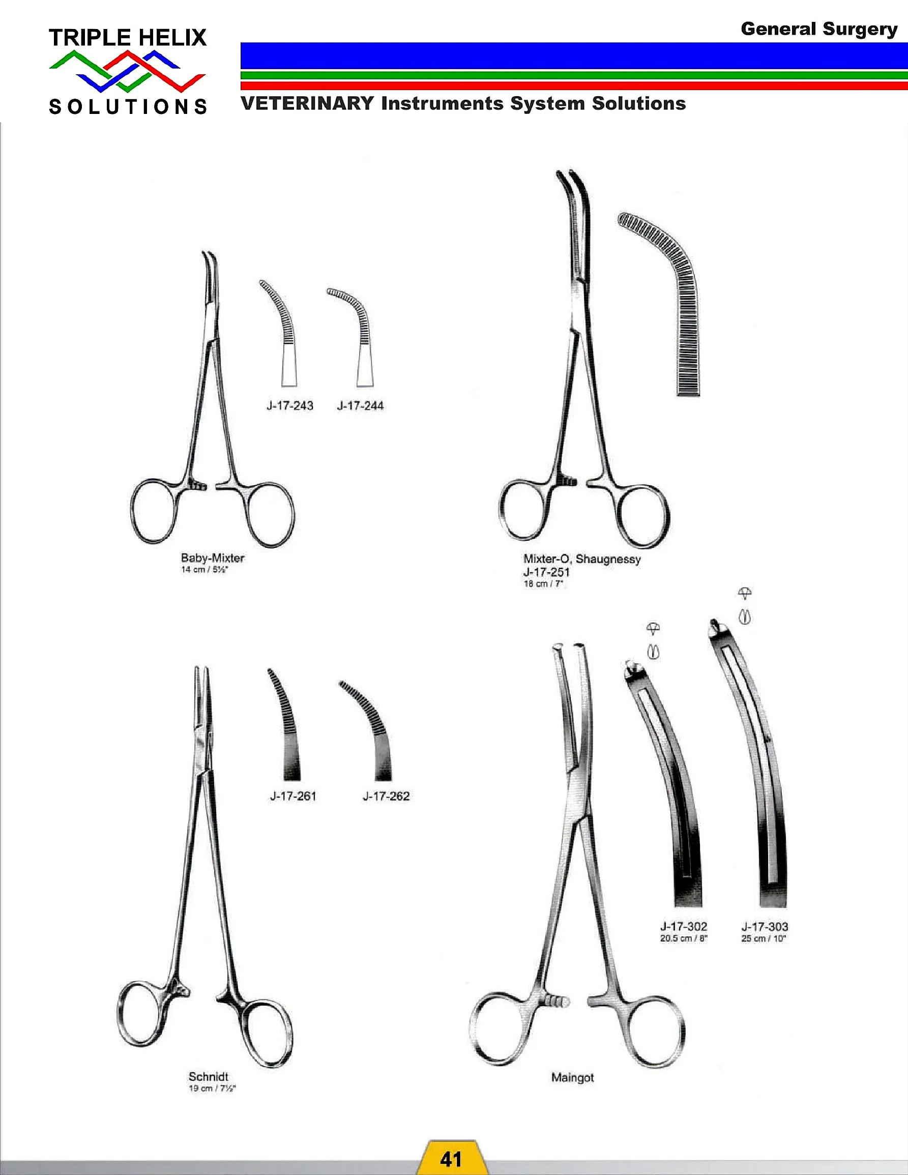Mixter and Maingot Forceps