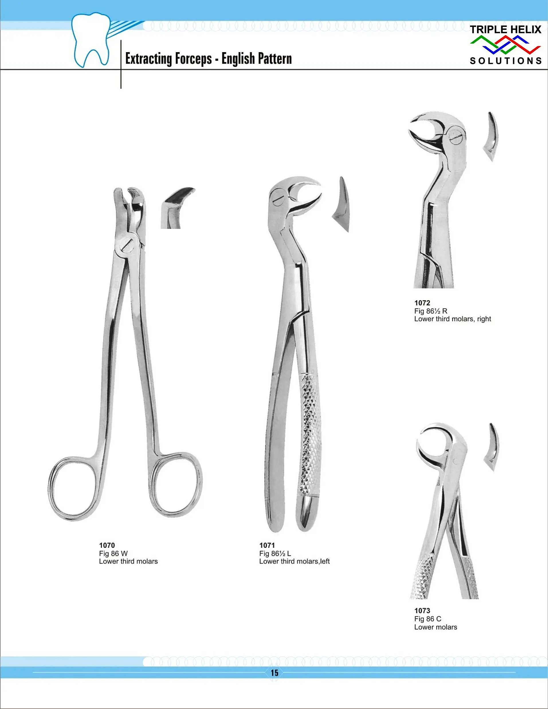 Extraction Forceps - English Pattern — page 15