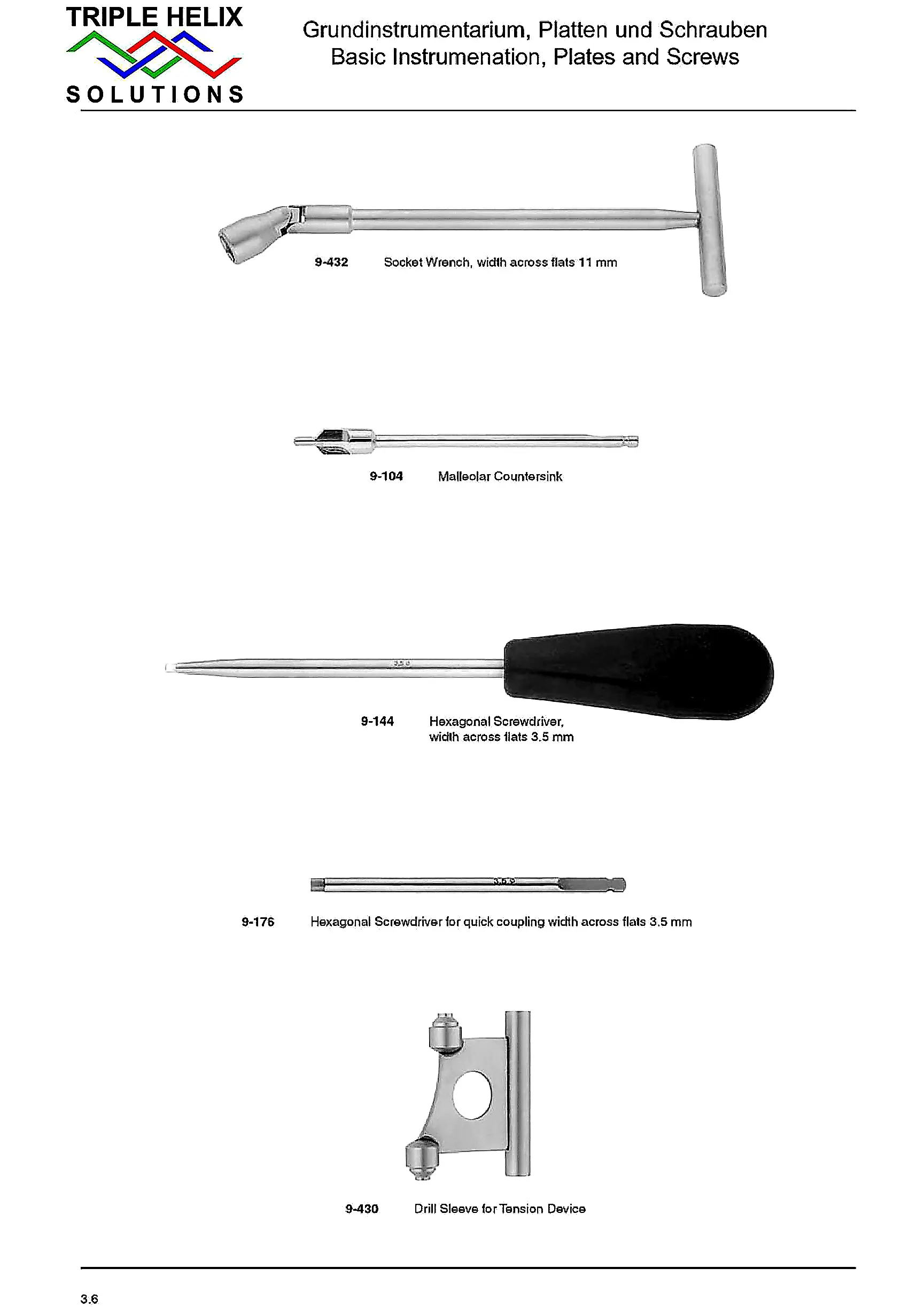Socket Wrenches, Screwdrivers and Tension Instruments